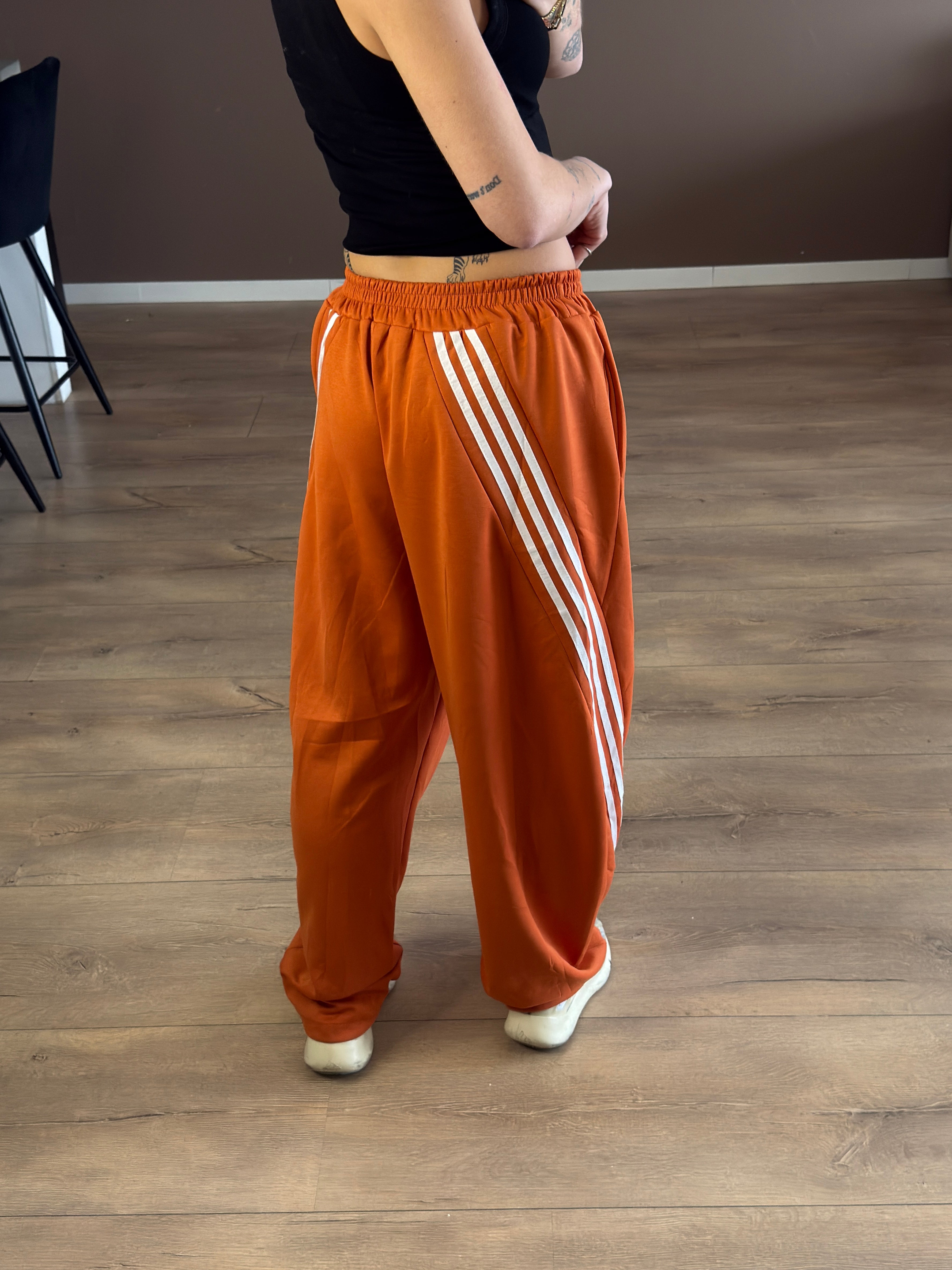 Ocean sweat pants oranje drop