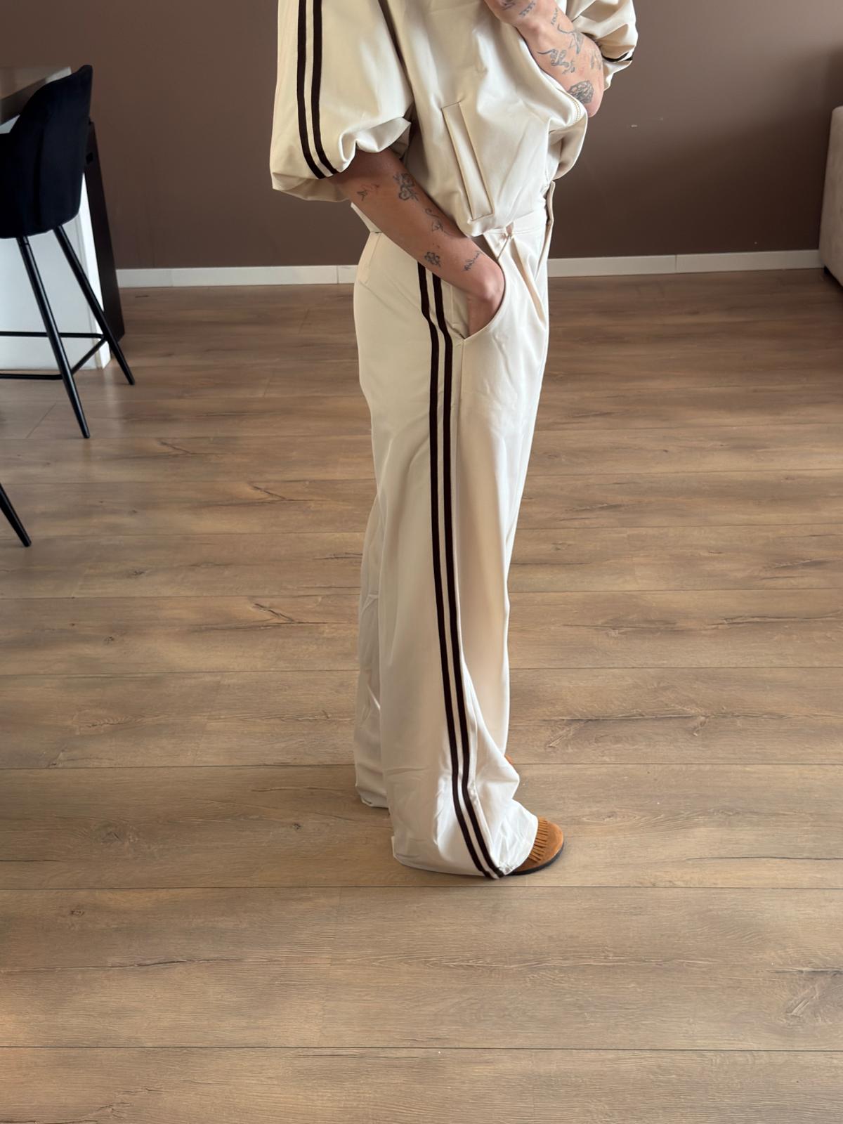 Elise trouser beige bruin