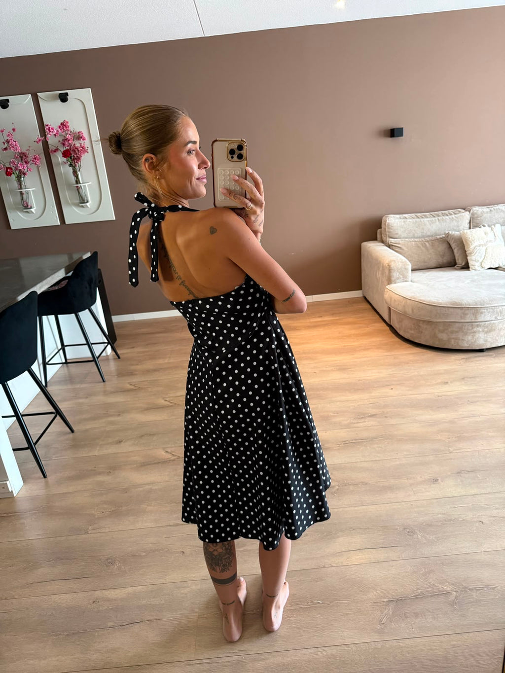 Dotty picknick dress