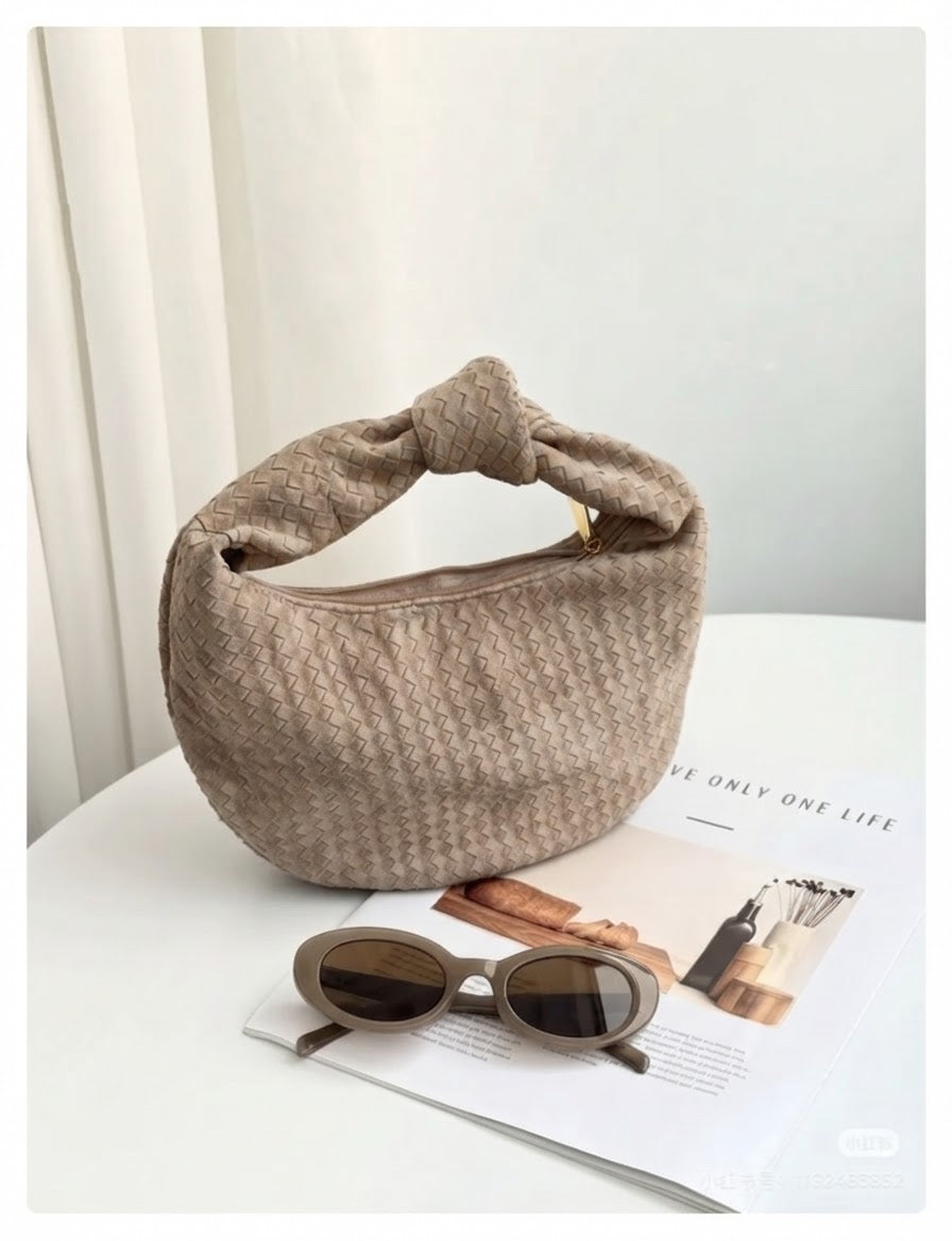 Suede bag