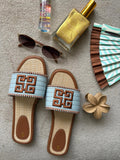 Amira sandals blauw