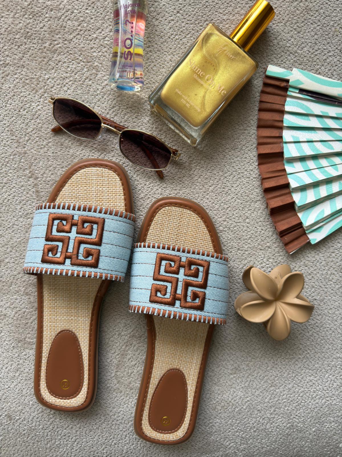 Amira sandals blauw