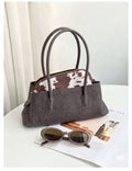 Print shoulder bag