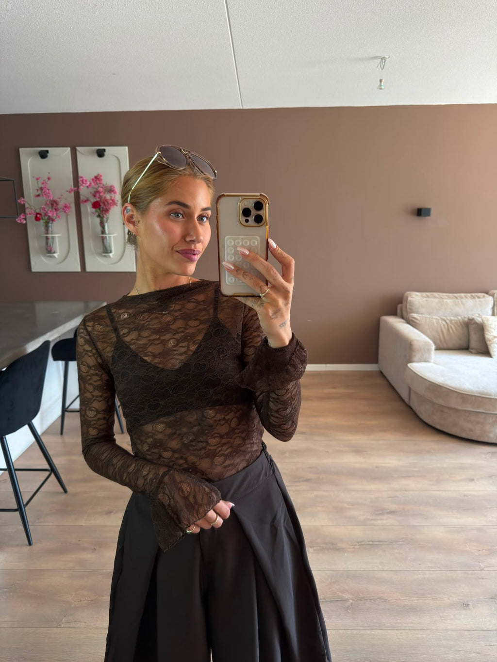 Juliet kanten top