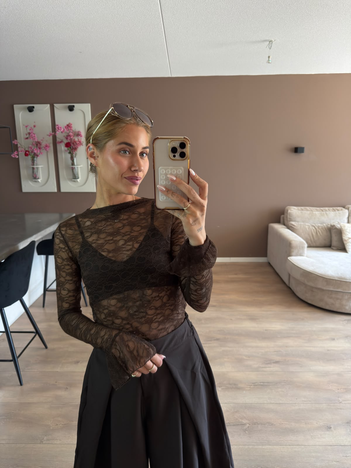 Juliet kanten top