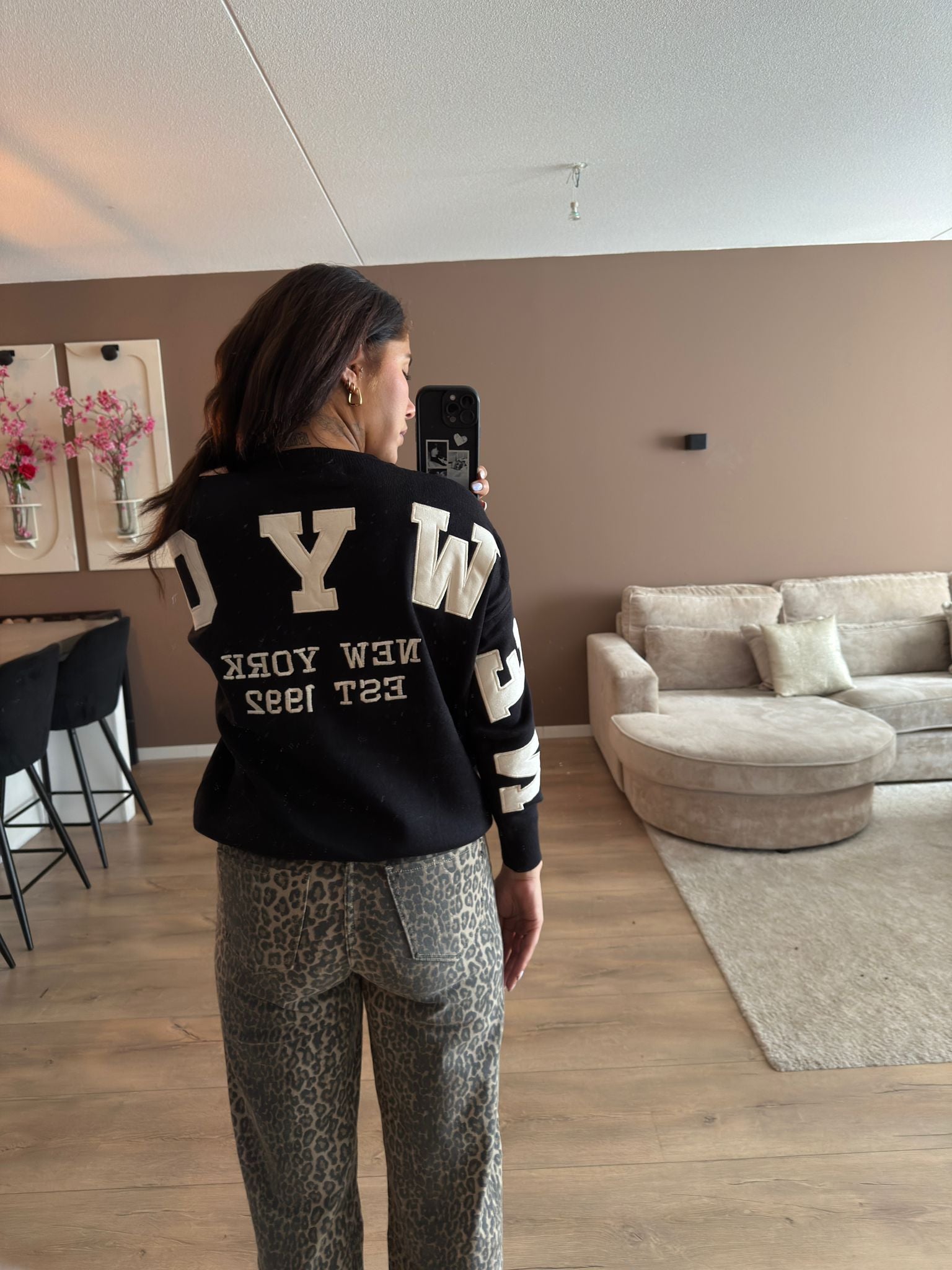 NY knitwear sweater black