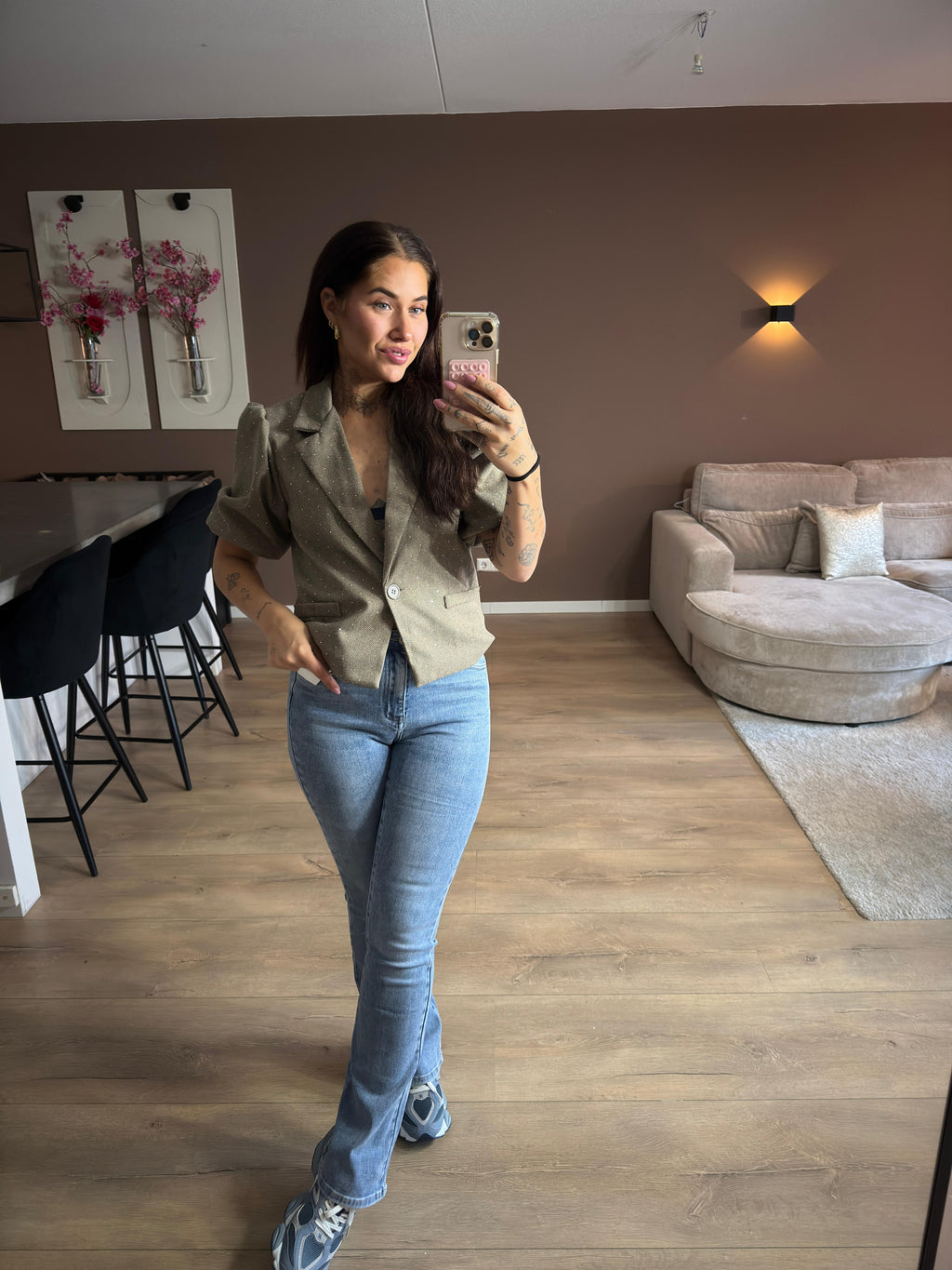 Dorien glitter blazer