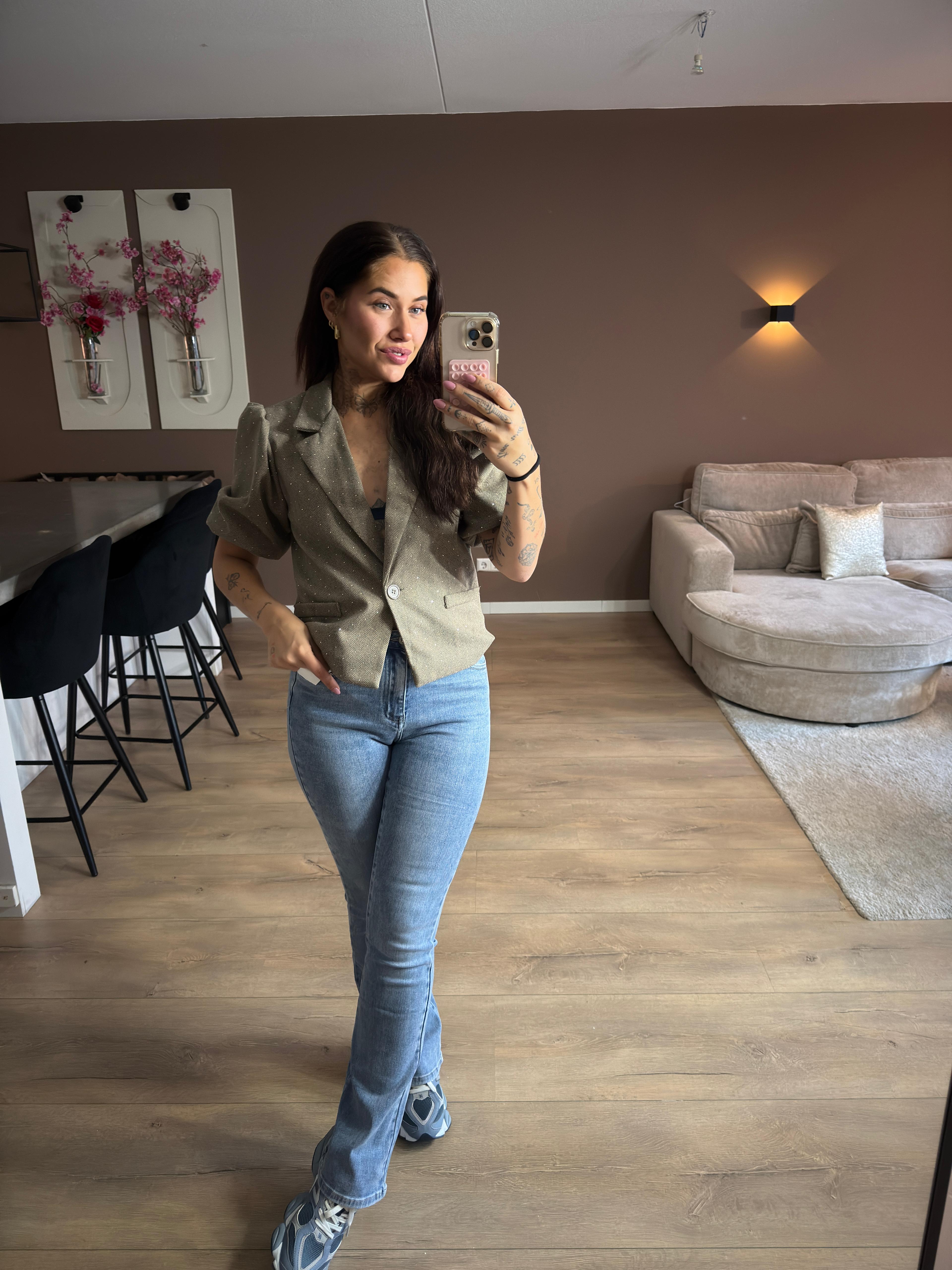 Dorien glitter blazer