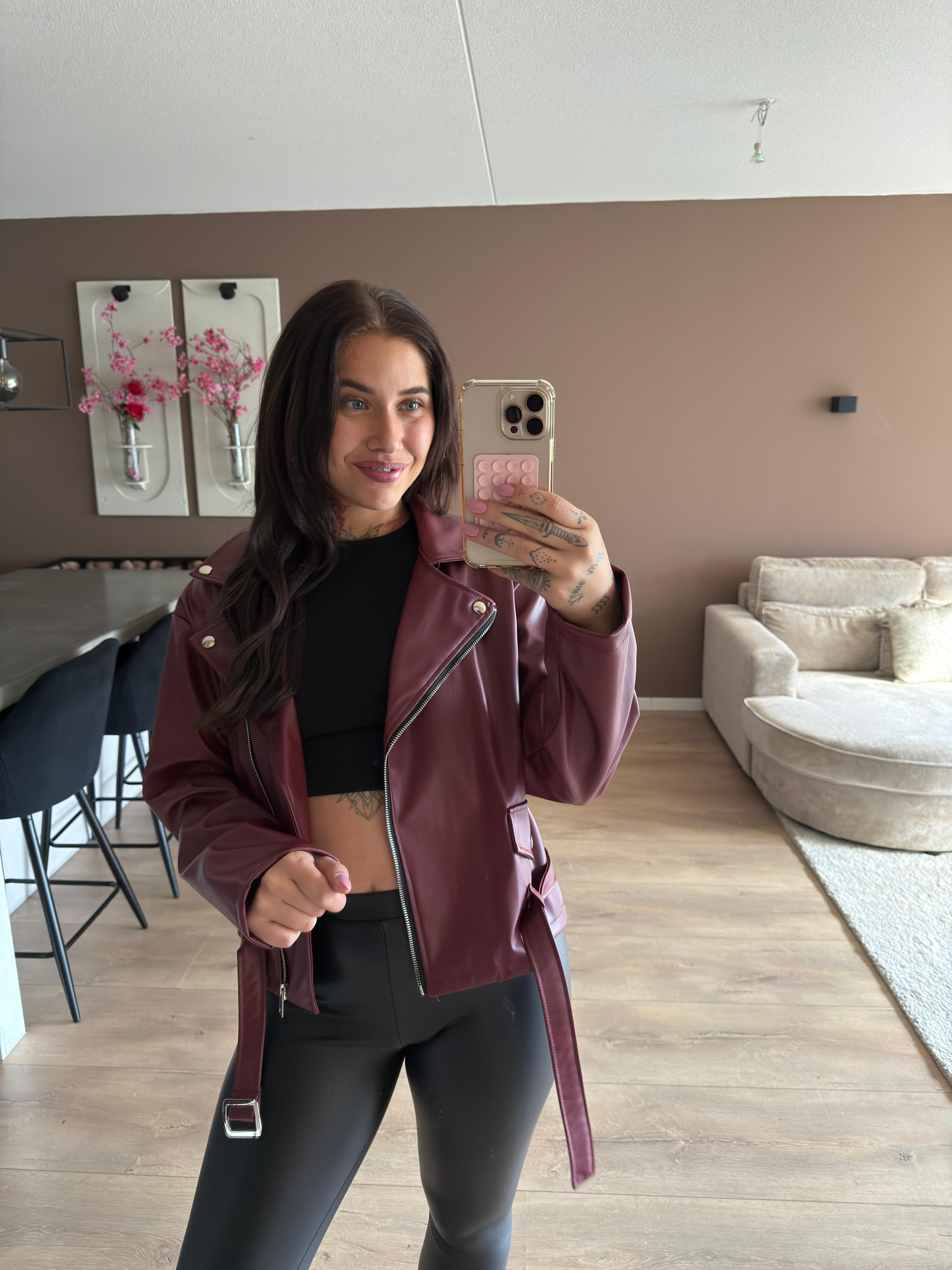 Biker TikTok jacket