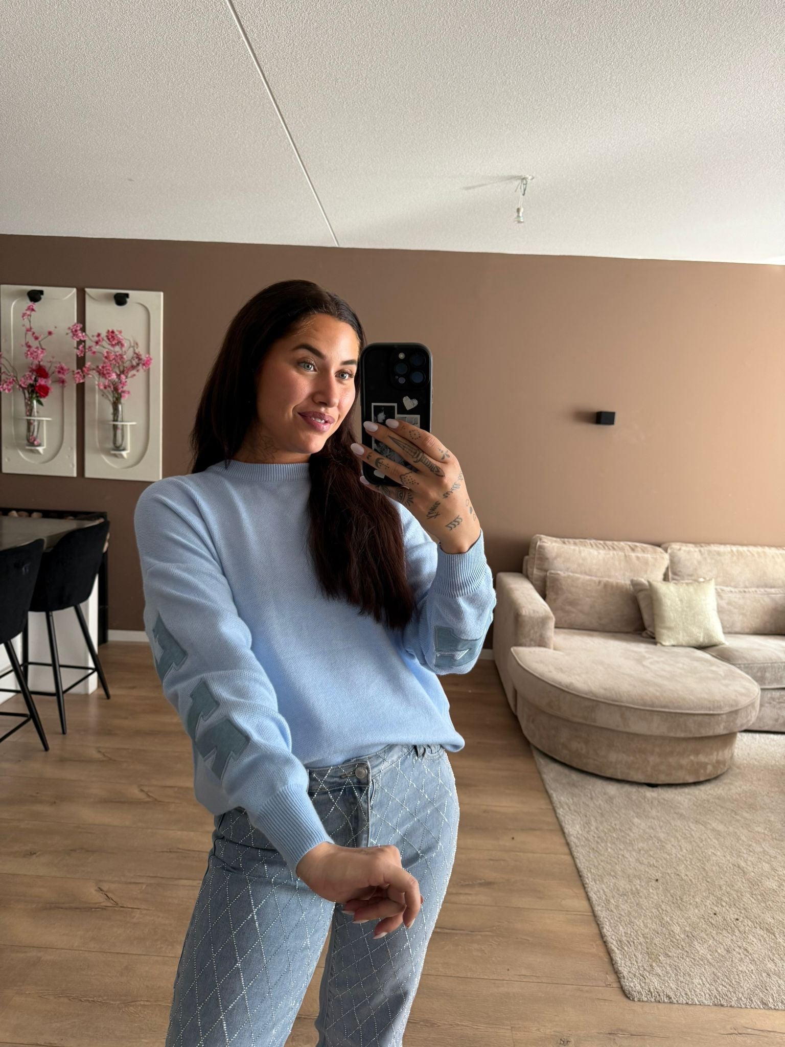 Ny knitwear baby blue