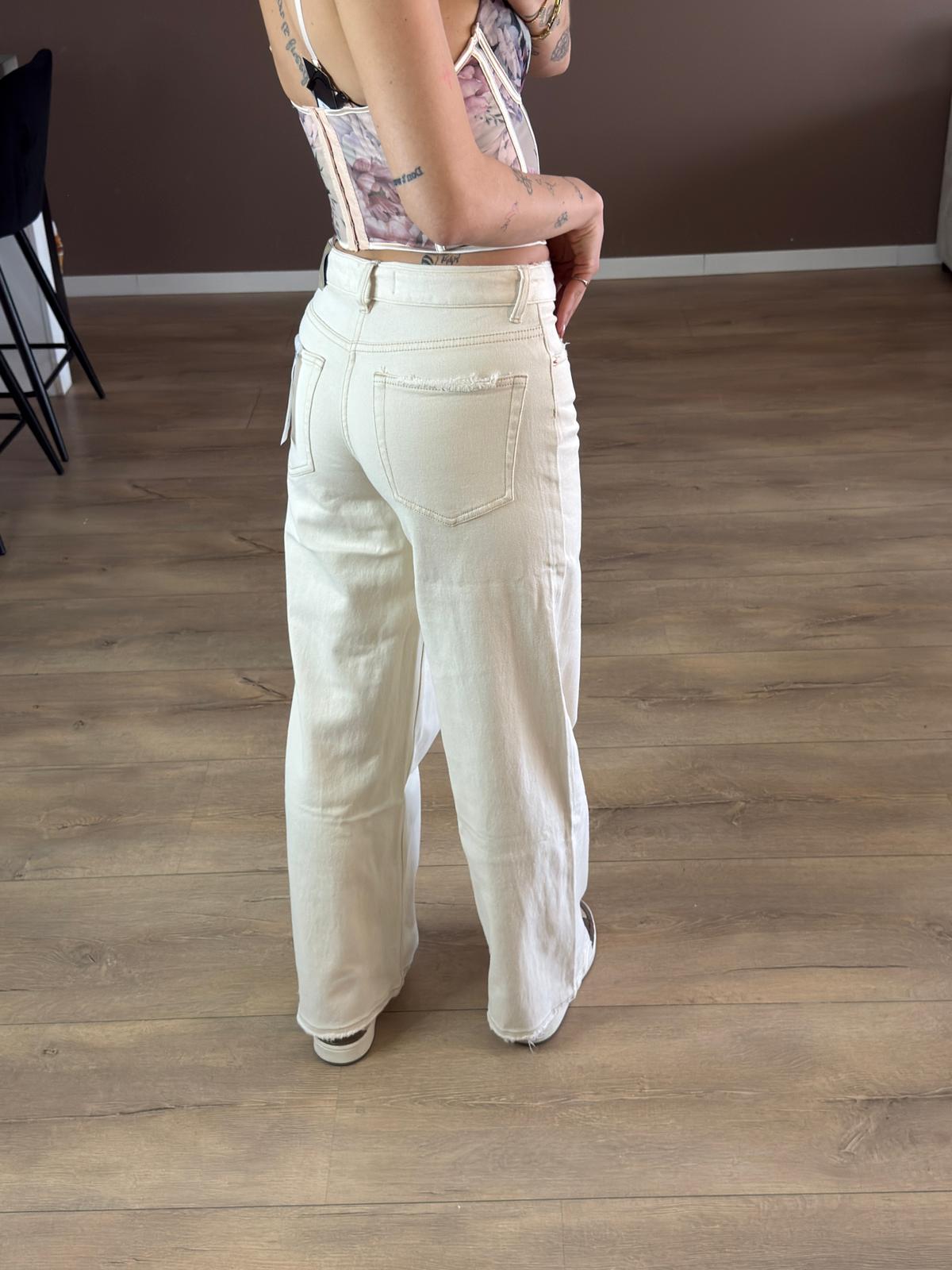 Queen hearts flip jeans