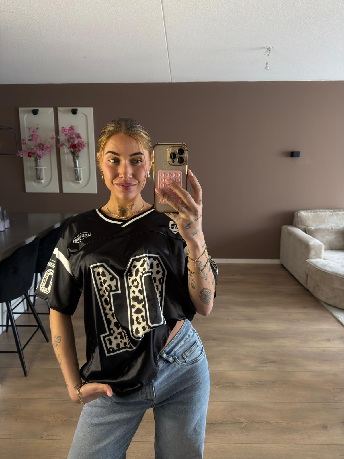 Panter jersey top