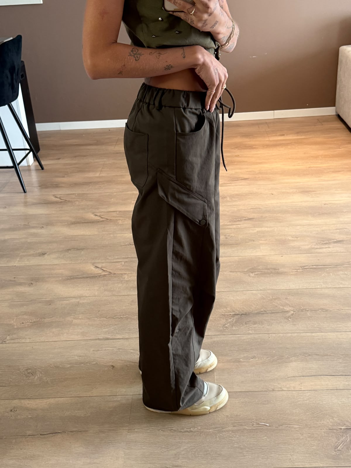 Cargo parachute broek