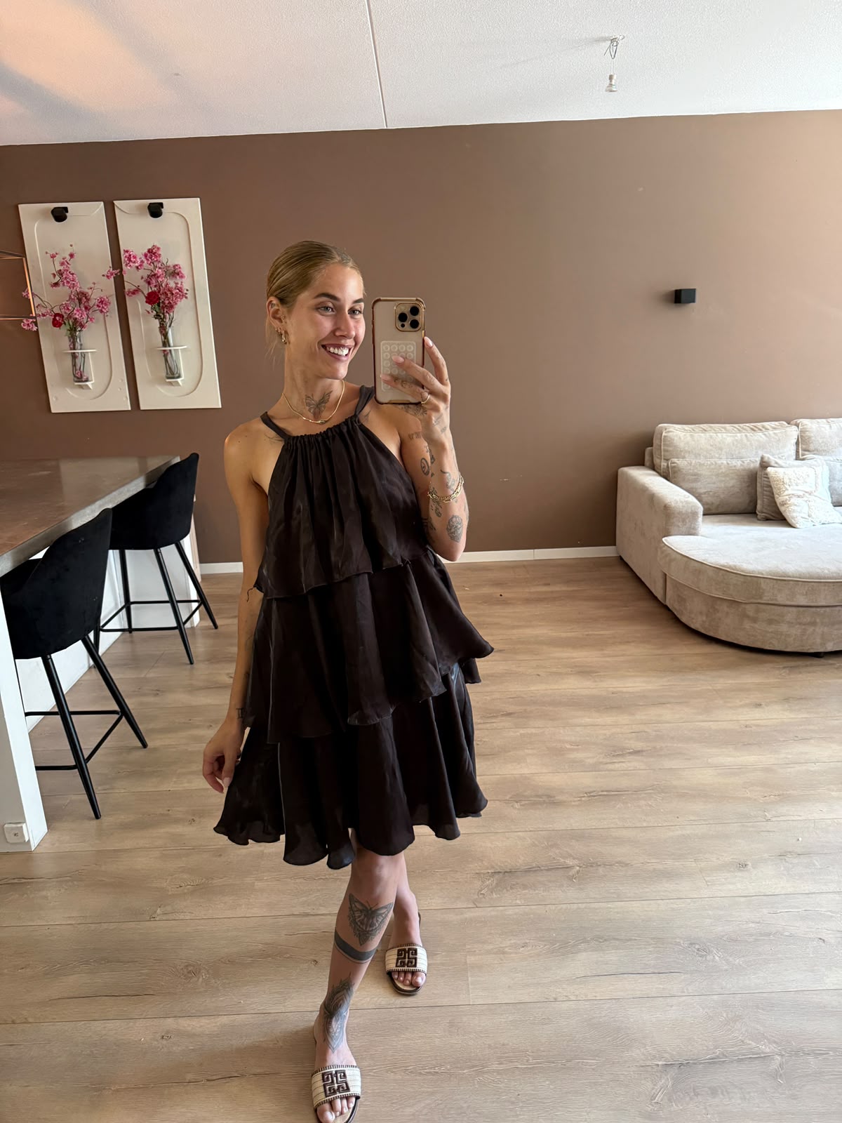 Ruffle dress