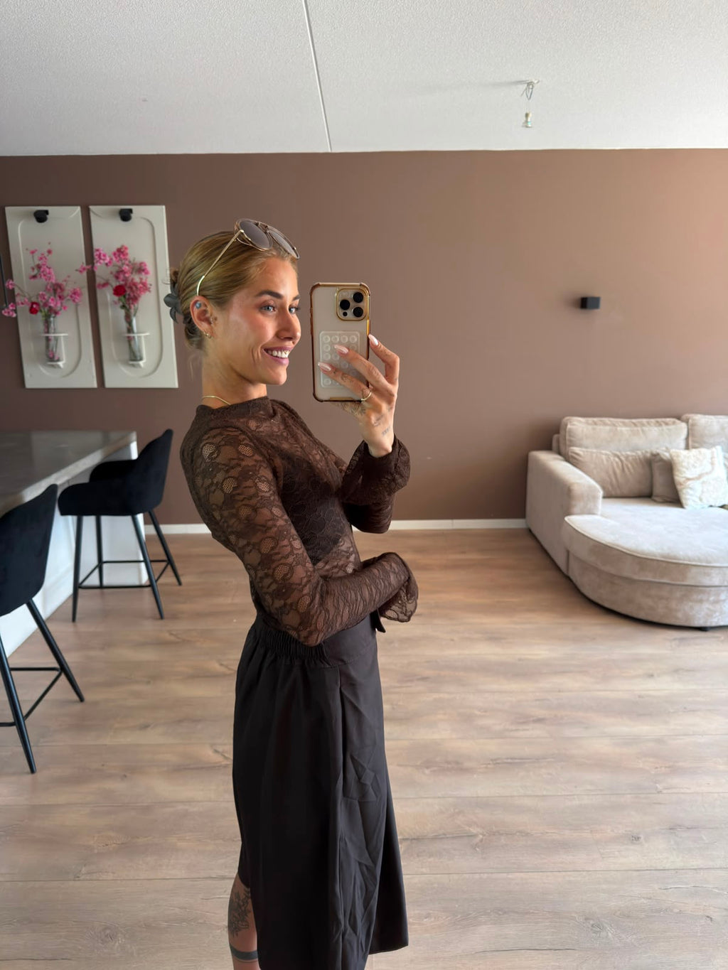 Juliet kanten top