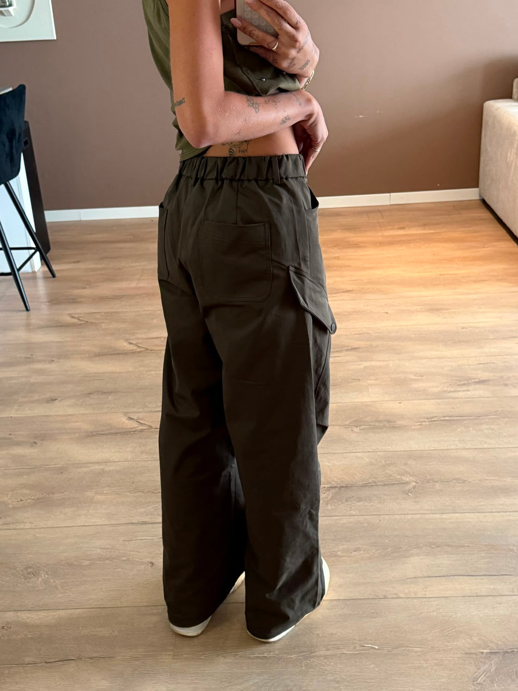 Cargo parachute broek