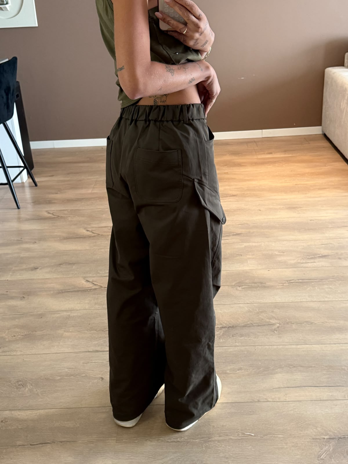 Cargo parachute broek