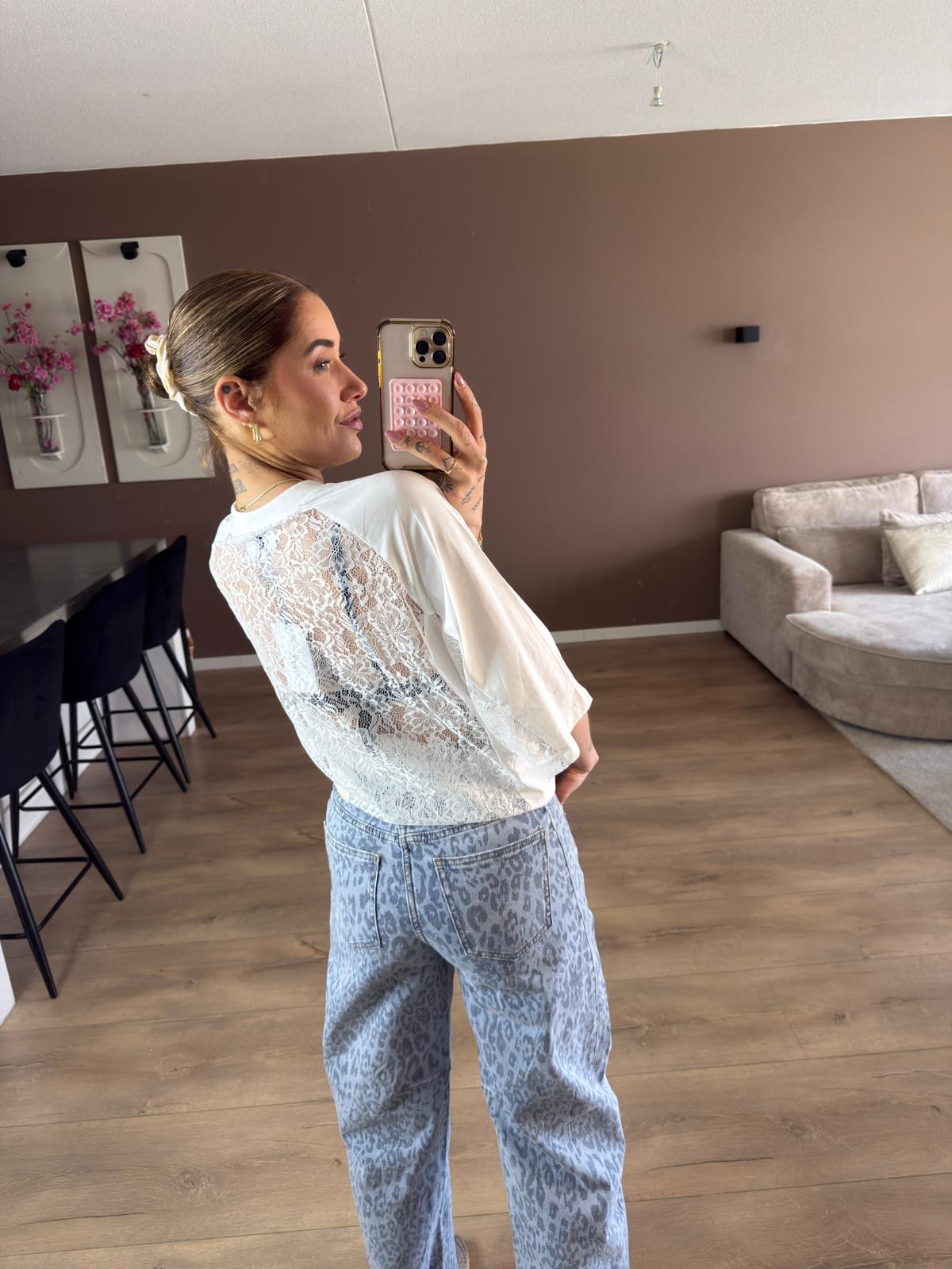 Lace jersey