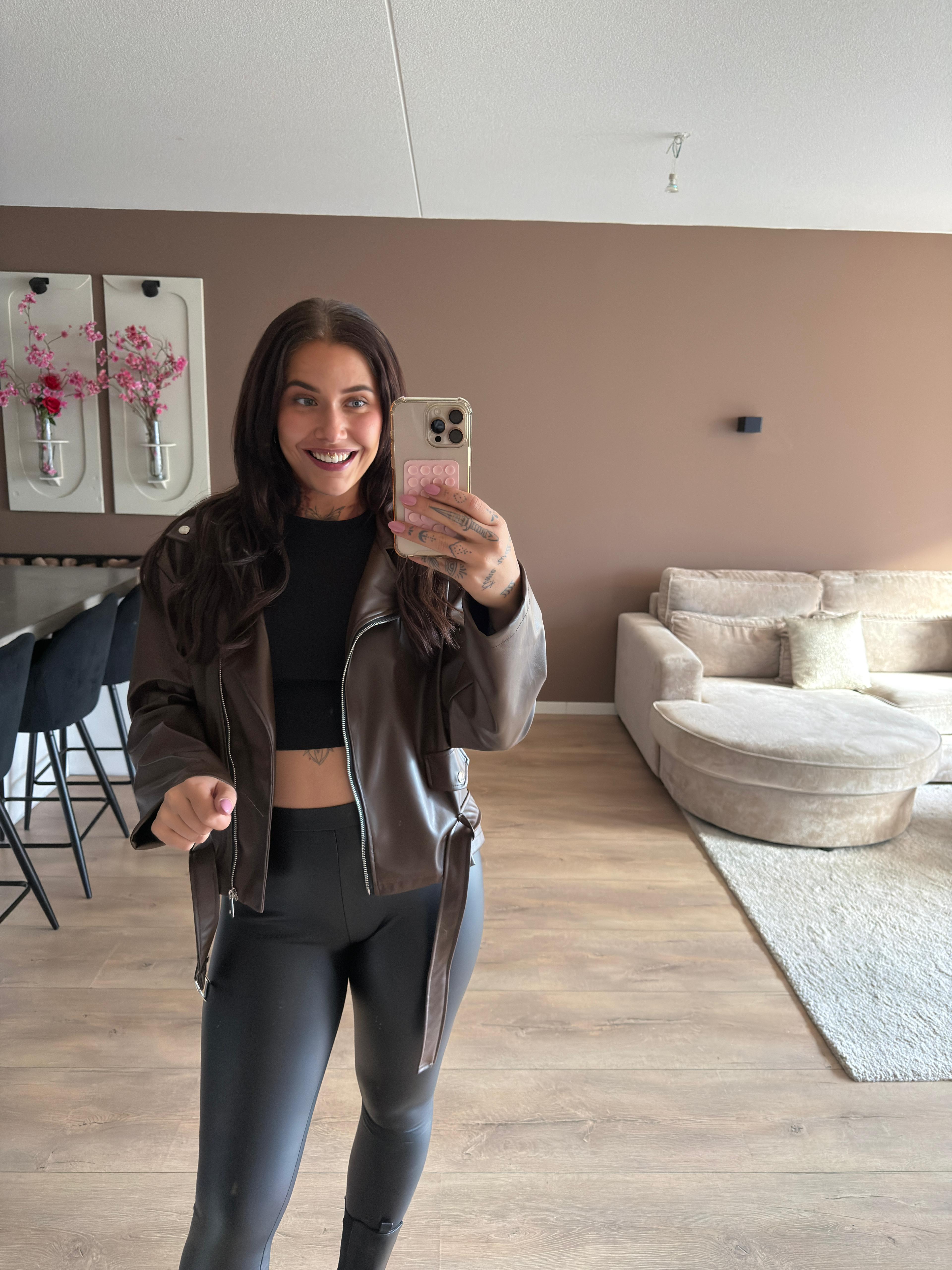 Biker TikTok jacket