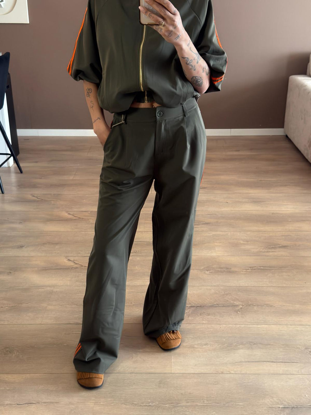 Elise trouser khaki