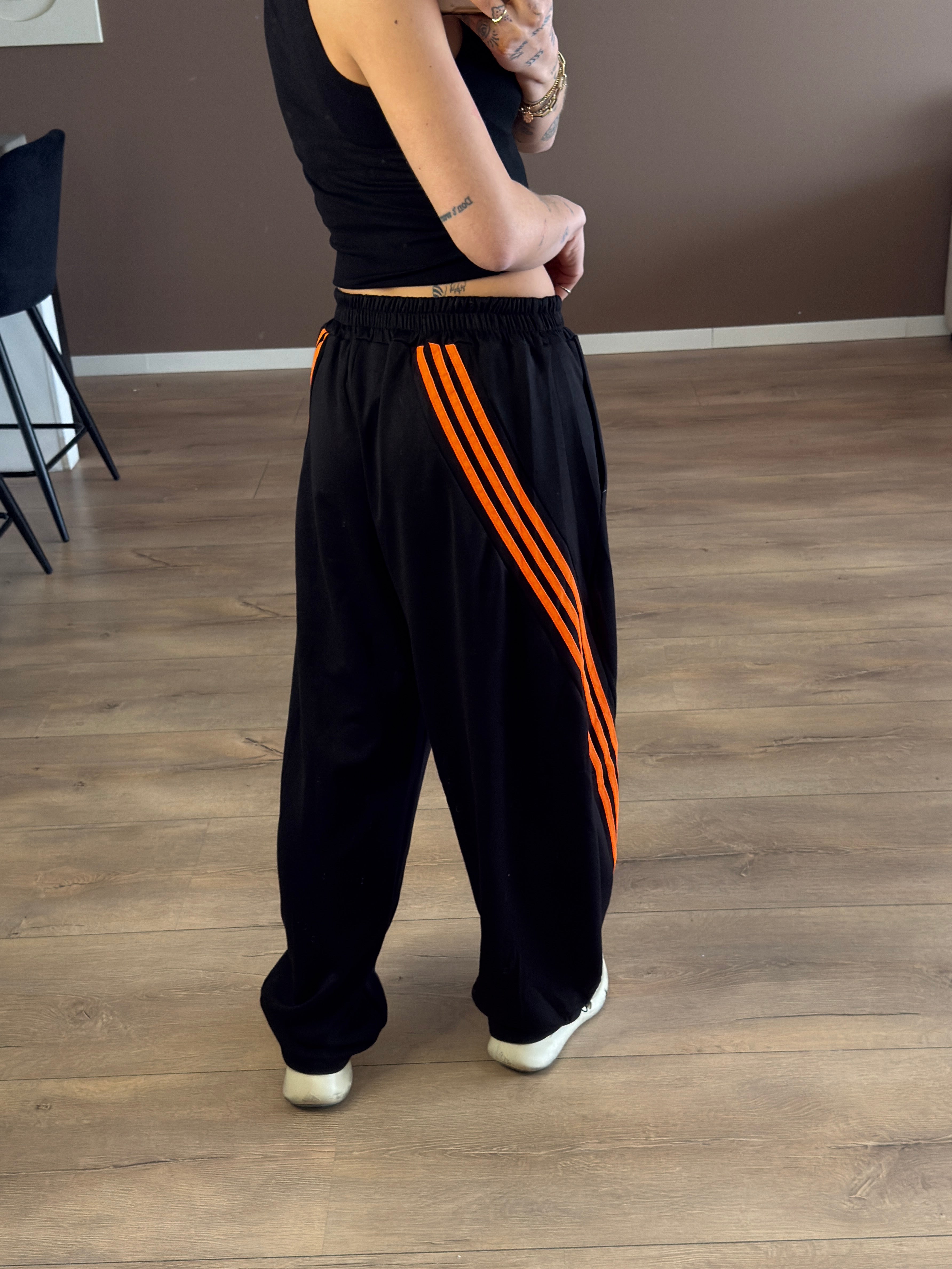 Ocean sweat pants oranje drop