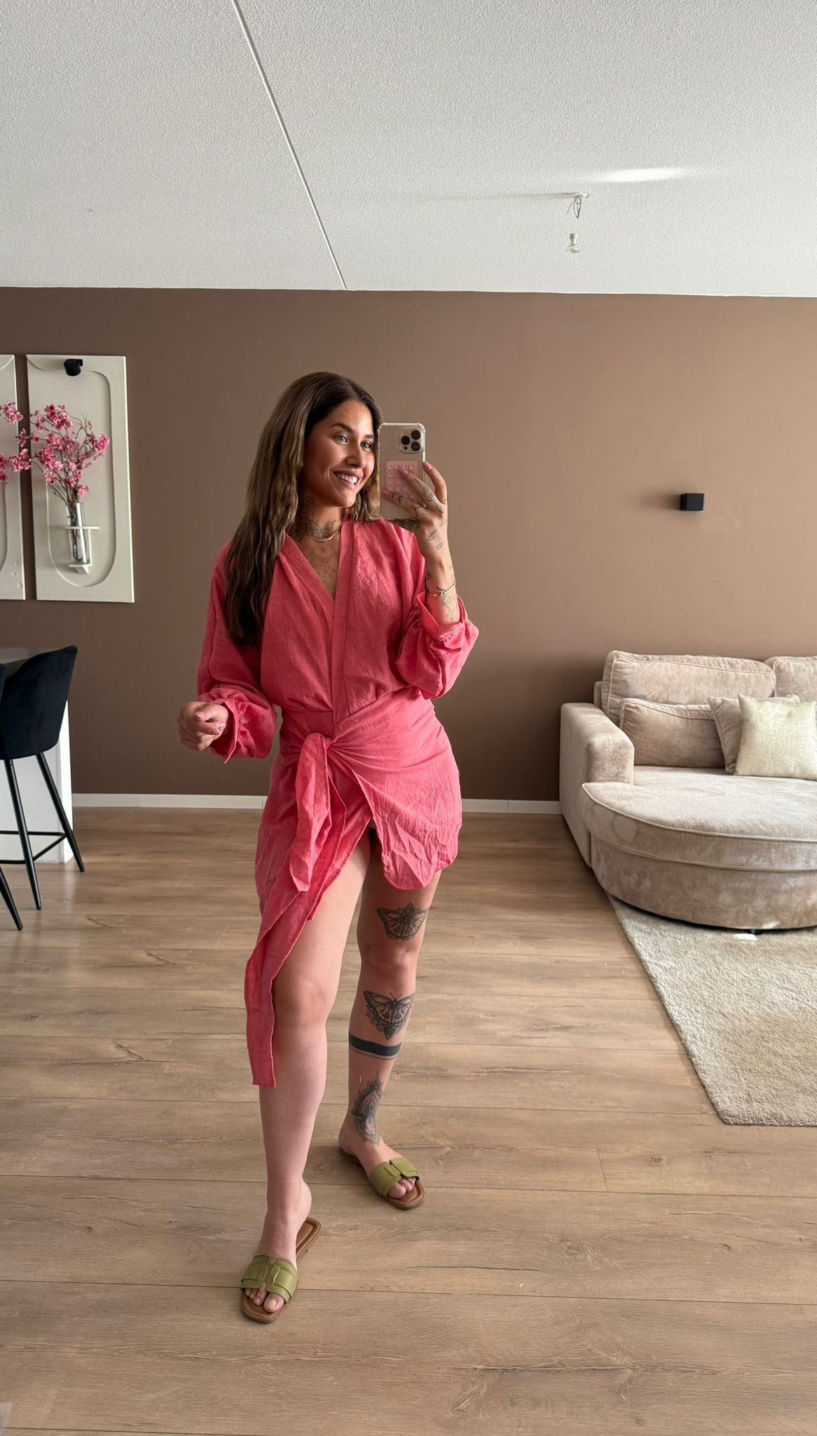 THE OCEAN DRESS - PINK