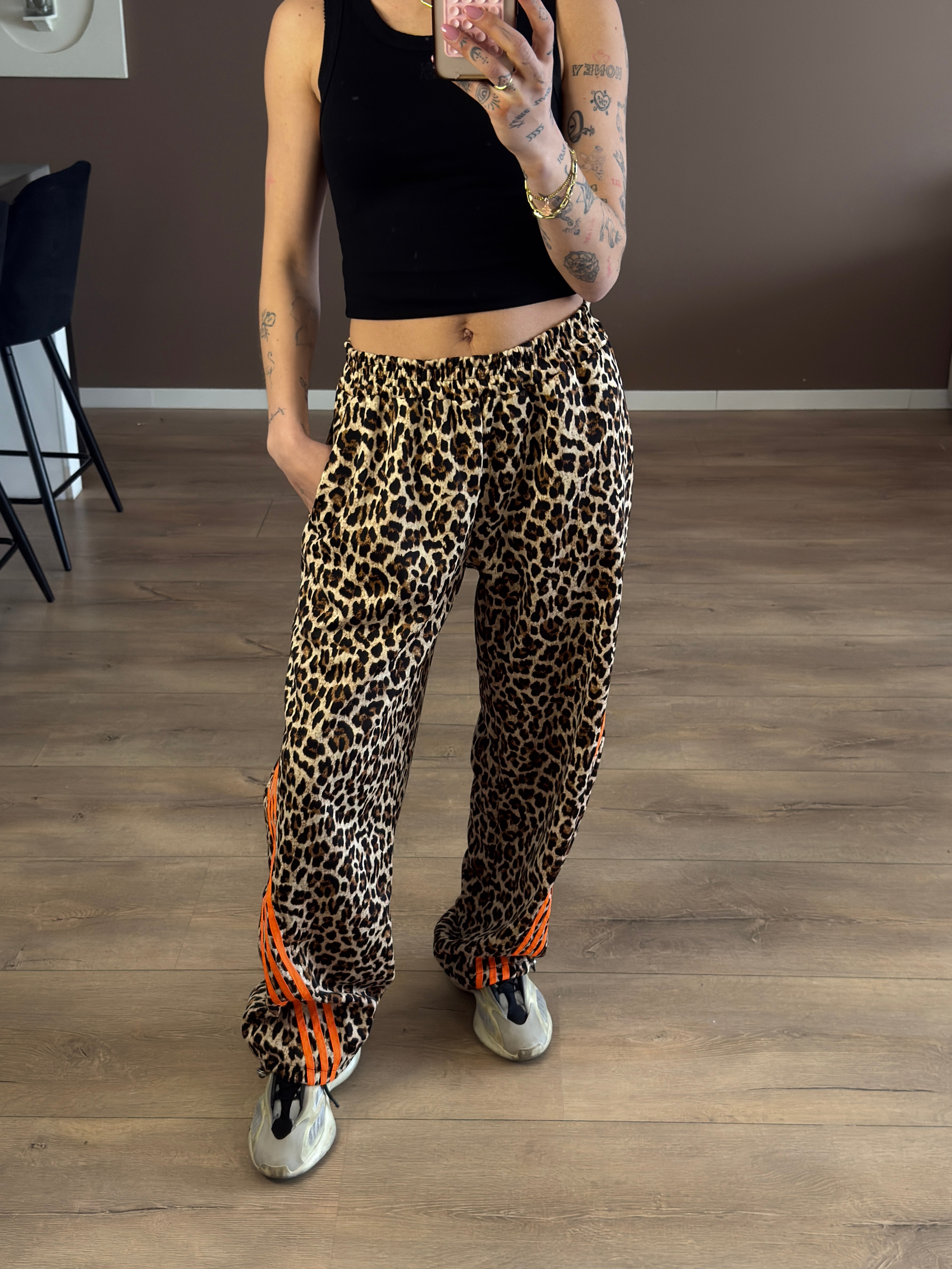 Ocean sweat pants oranje drop