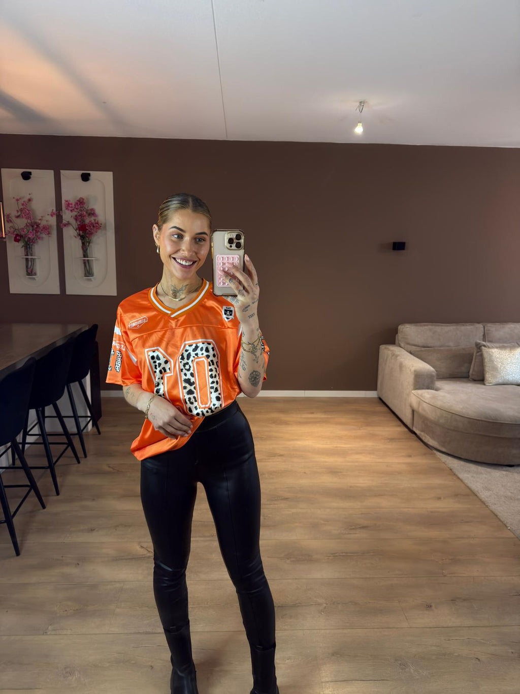 Panter jersey top