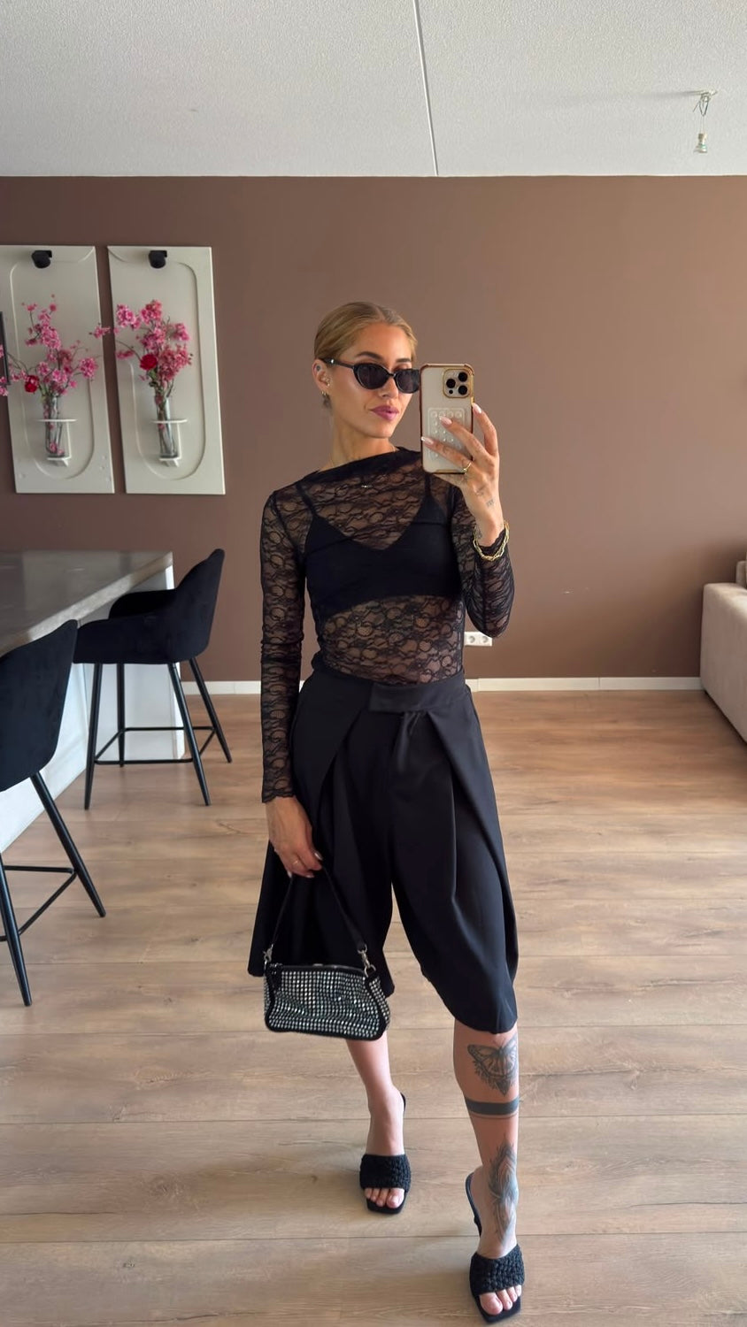 Marie kanten top