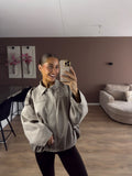 Suede bomber jack