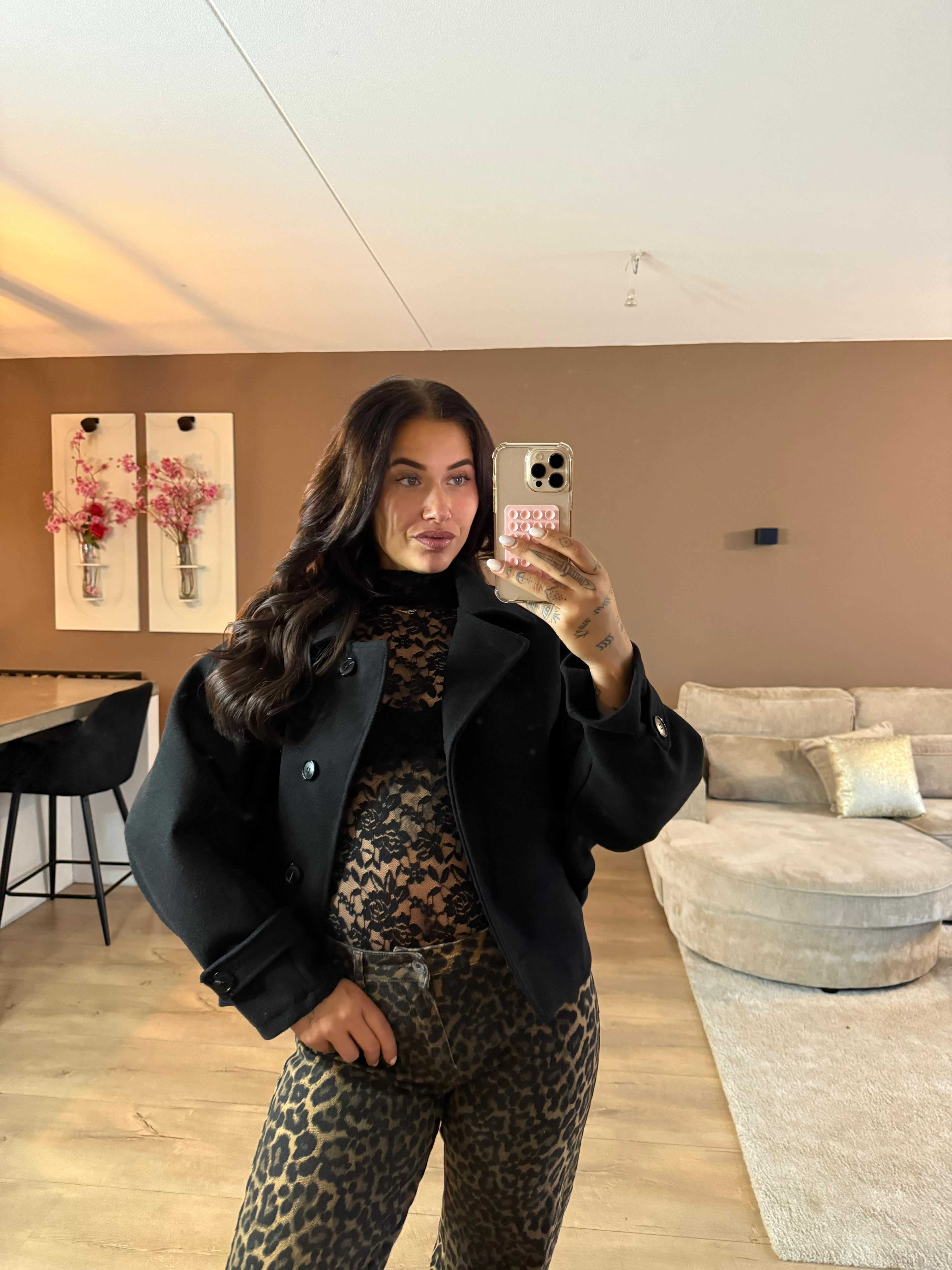 Balloon jacket 1 black