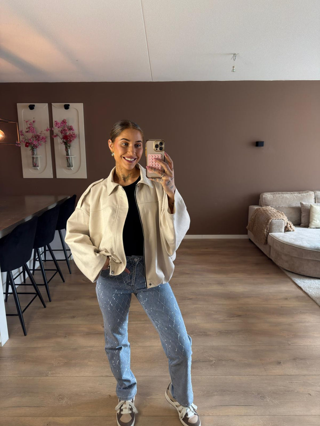 Suede jacket