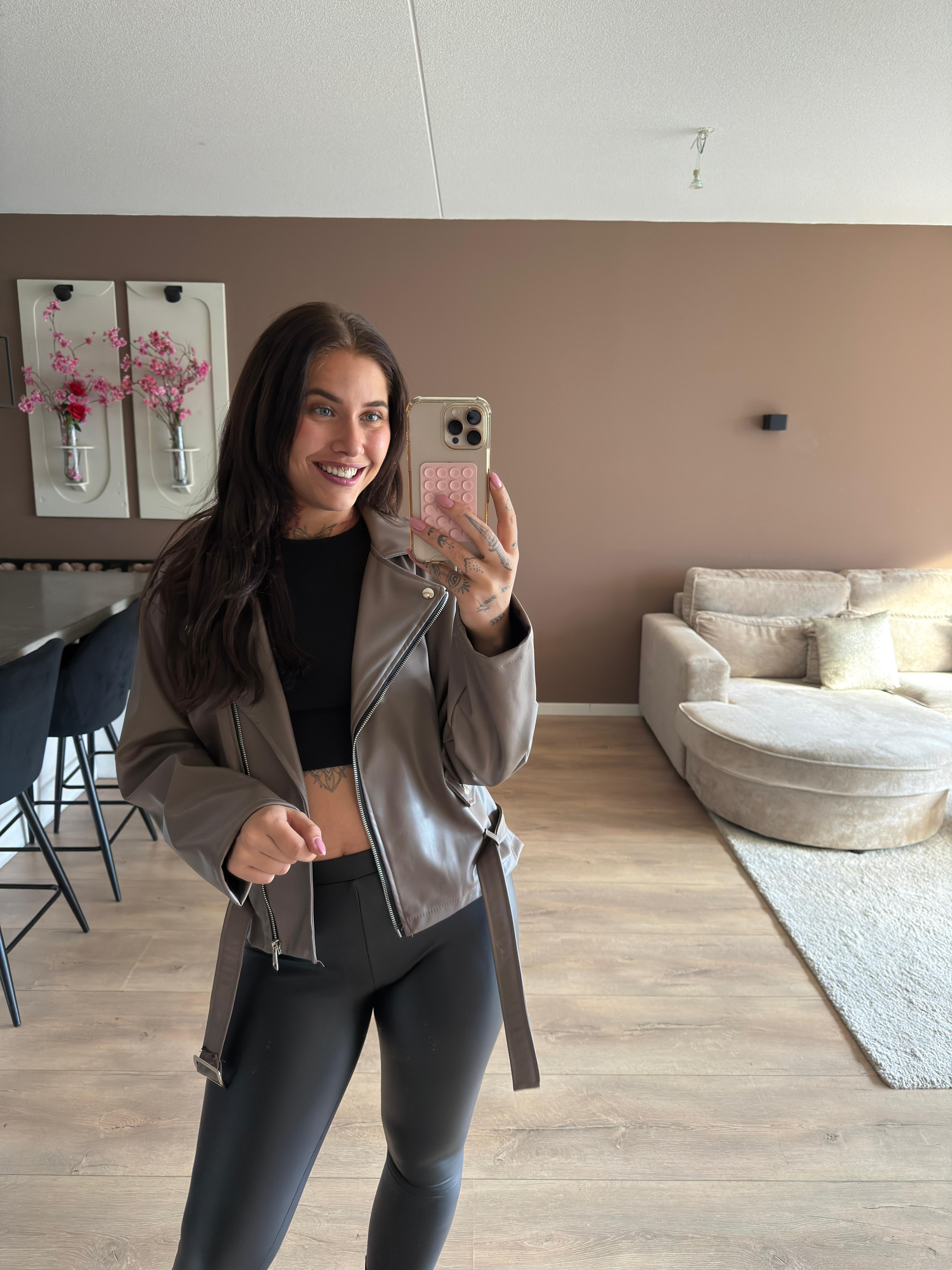 Biker TikTok jacket