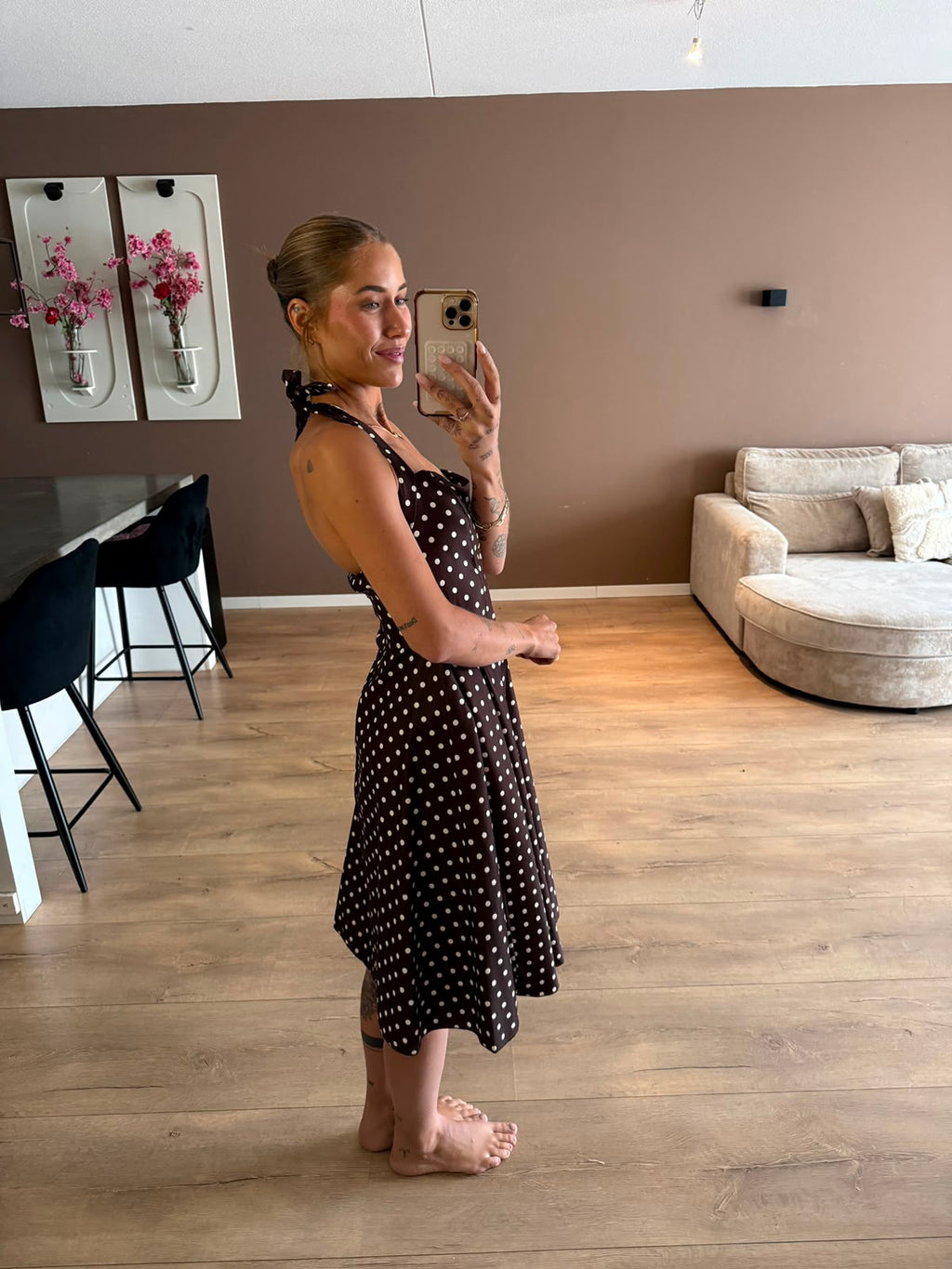 Dotty picknick dress