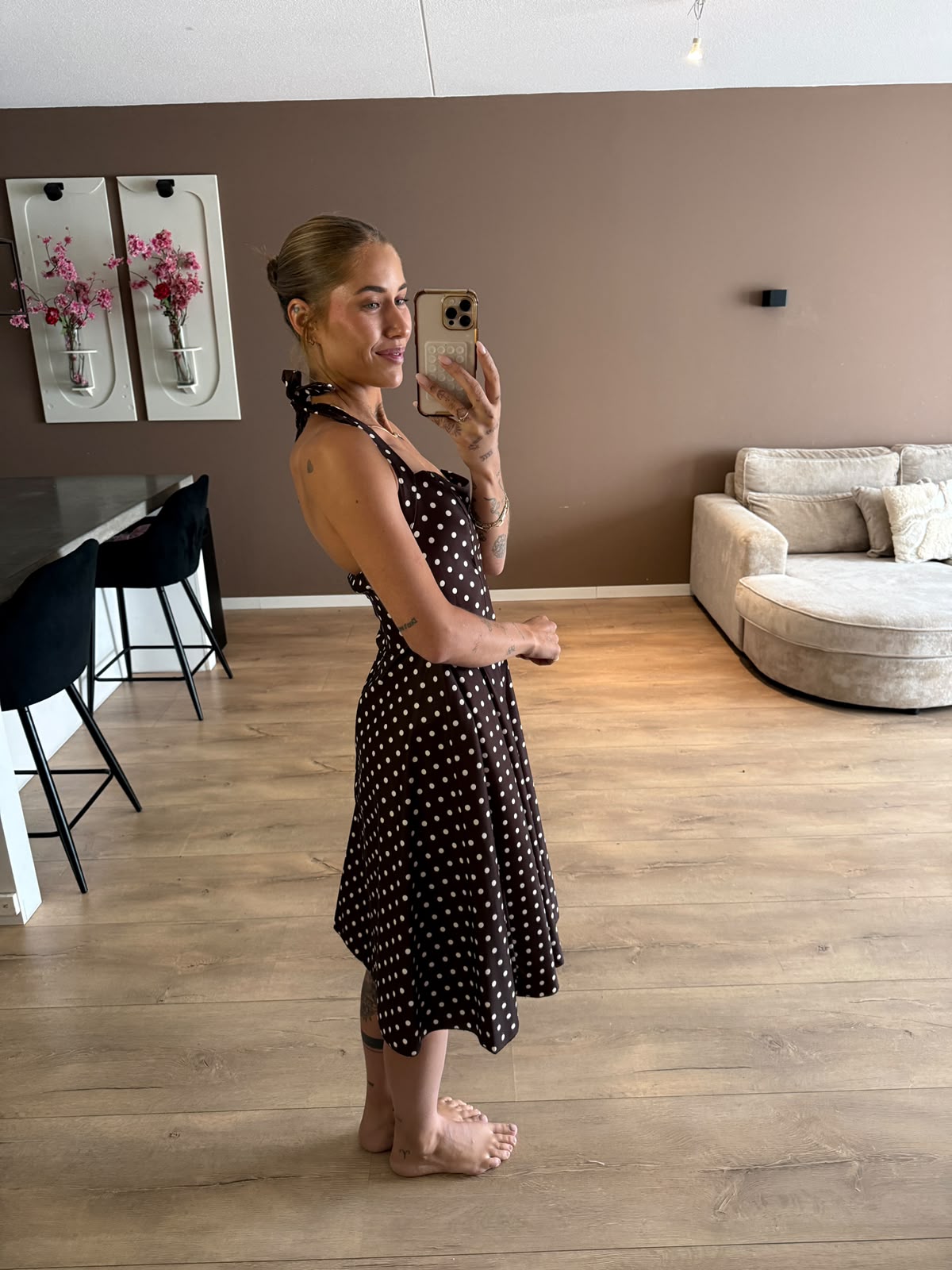Dotty picknick dress