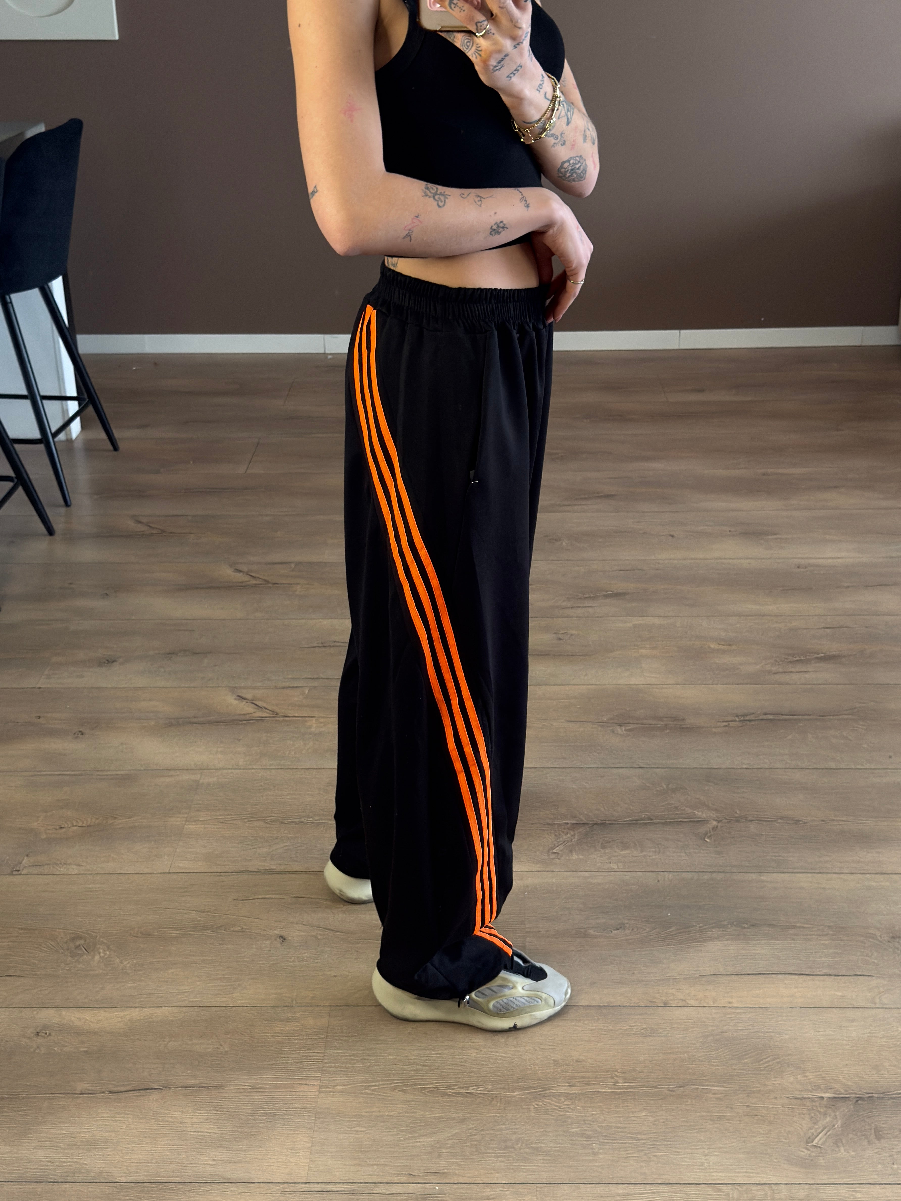Ocean sweat pants oranje drop