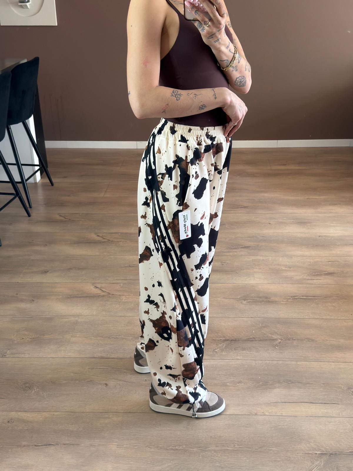 Ocean print sweatpants