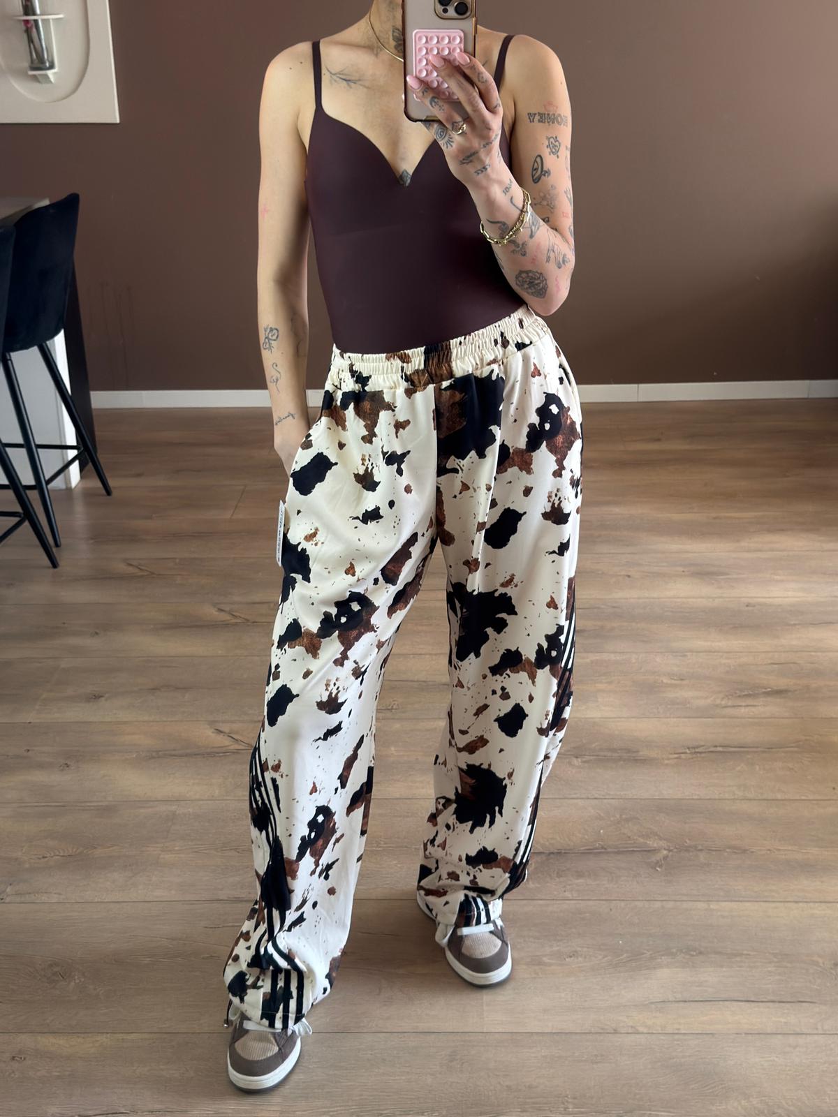 Ocean print sweatpants