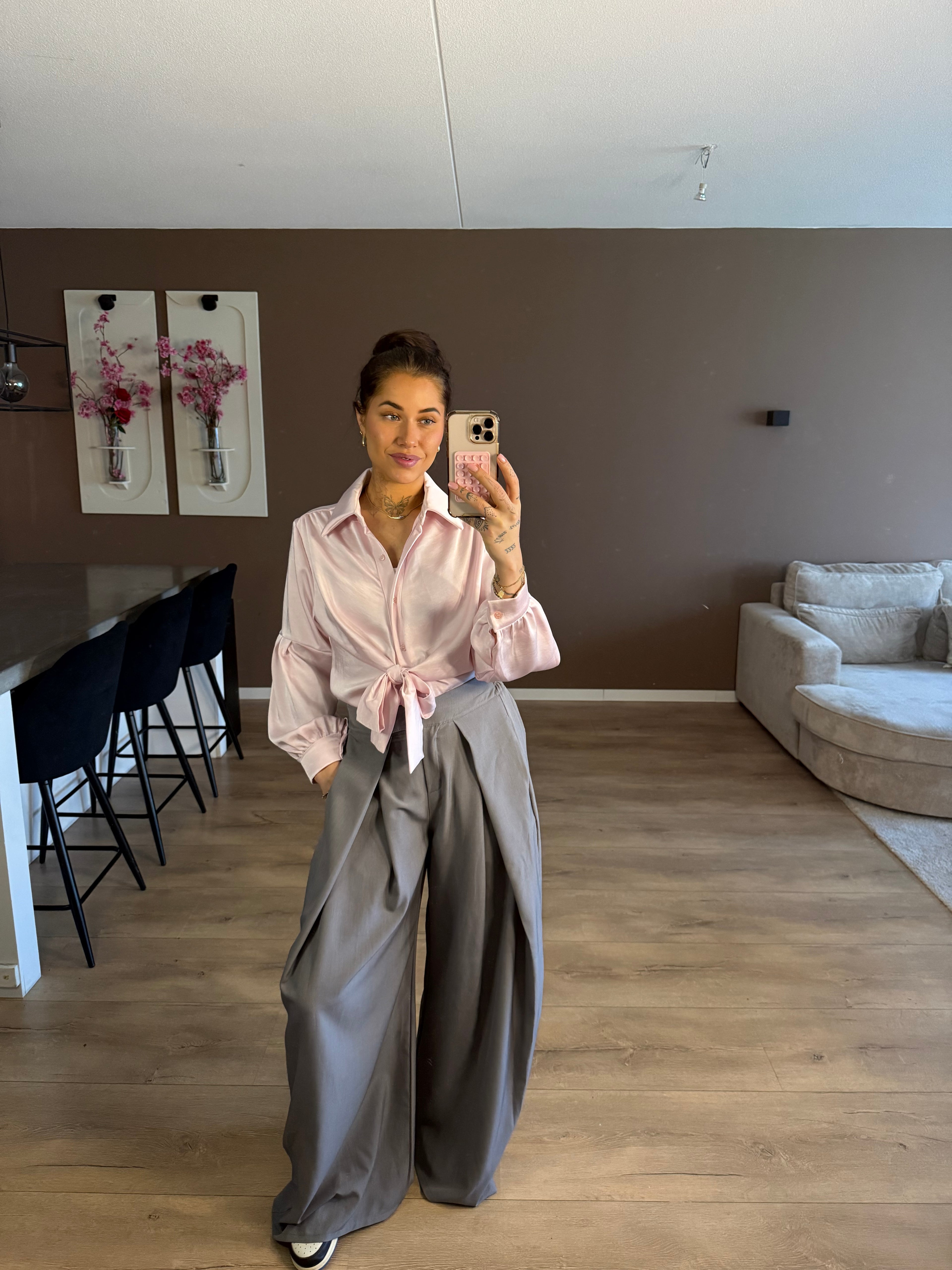 Monaco blouse pastel