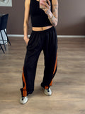 Ocean sweat pants oranje drop