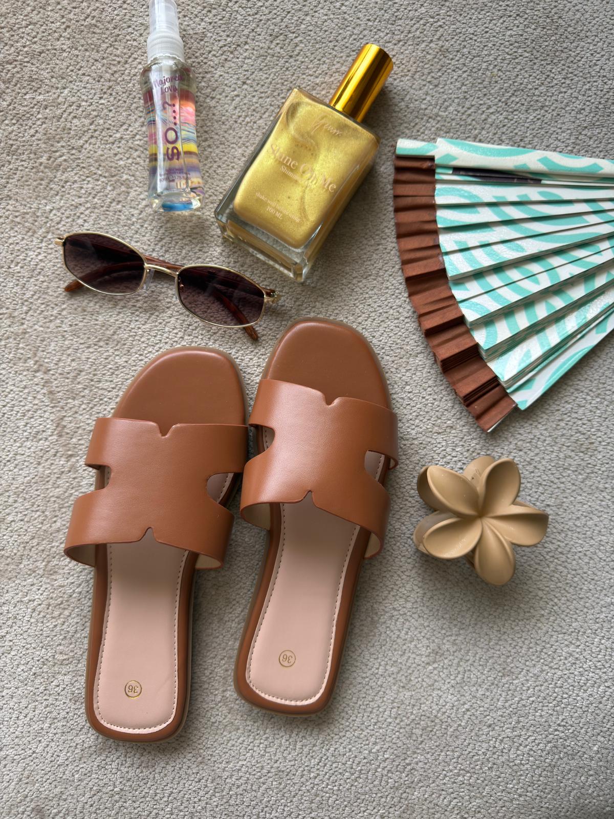 Classy beach sandals