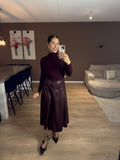 Laura leren skirt