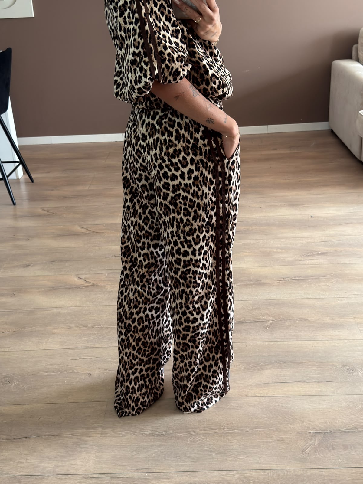 Elise panter trouser