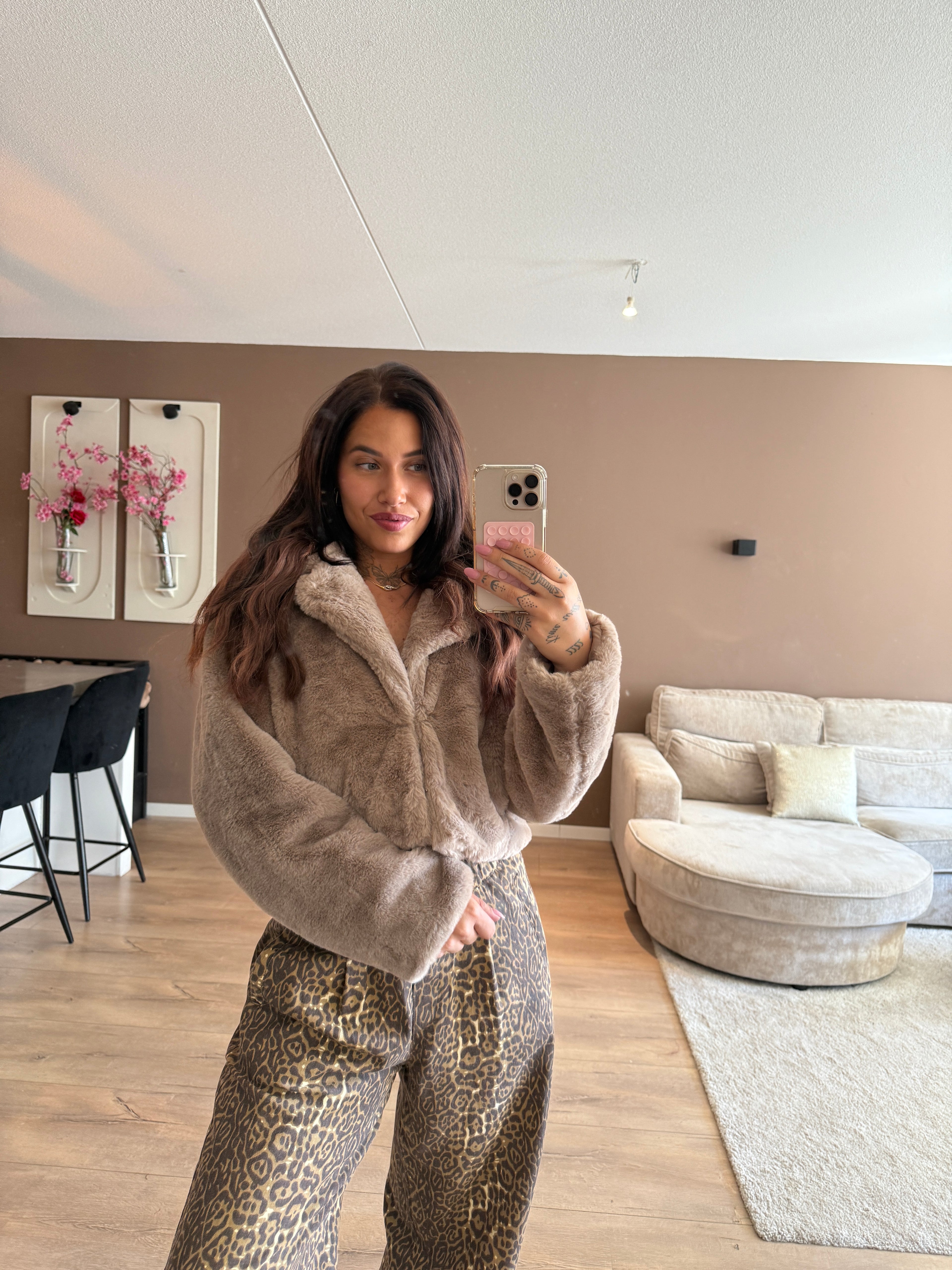 Faux fur - Taupe