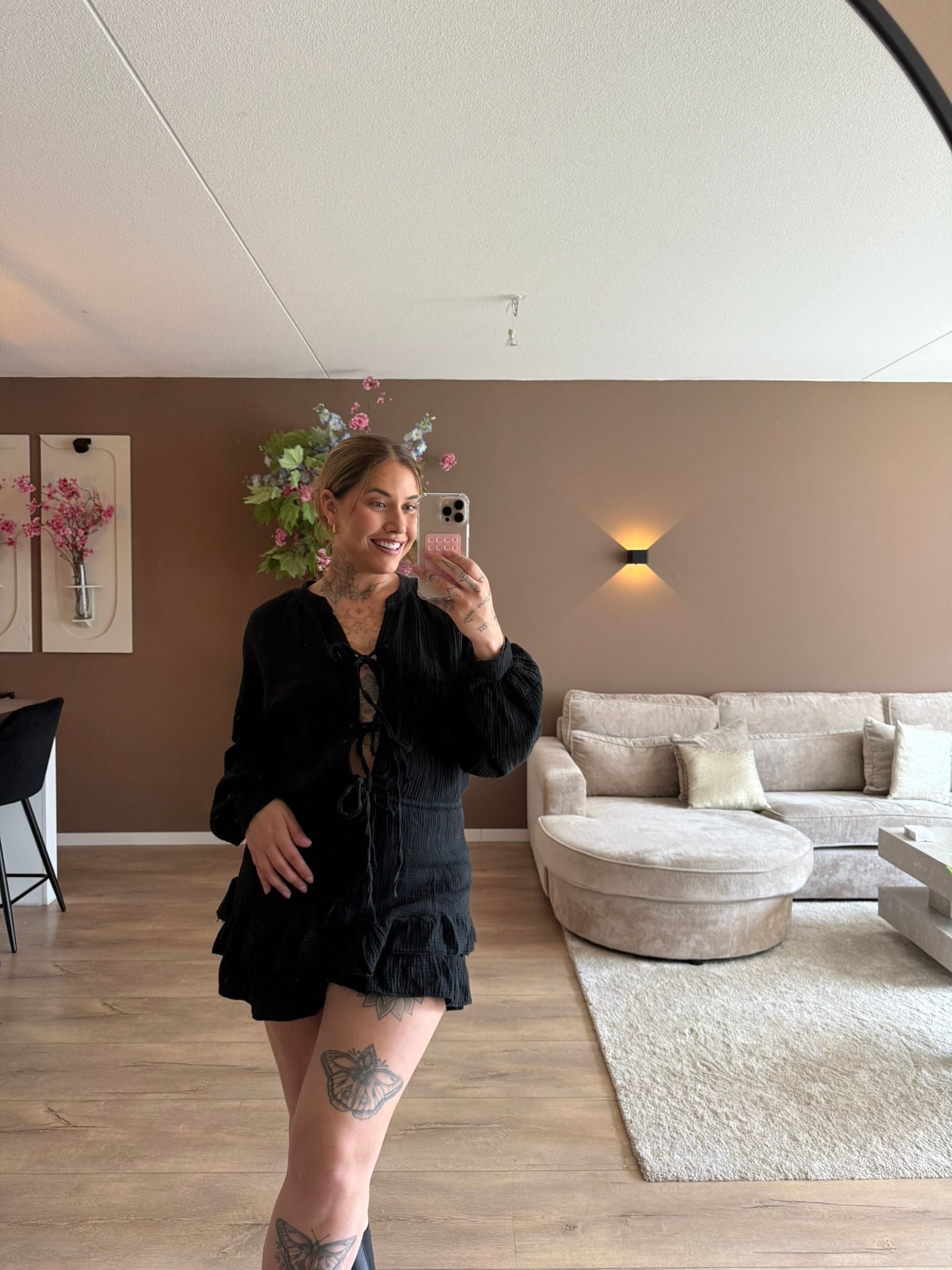 The Sarah Playsuit - Black
