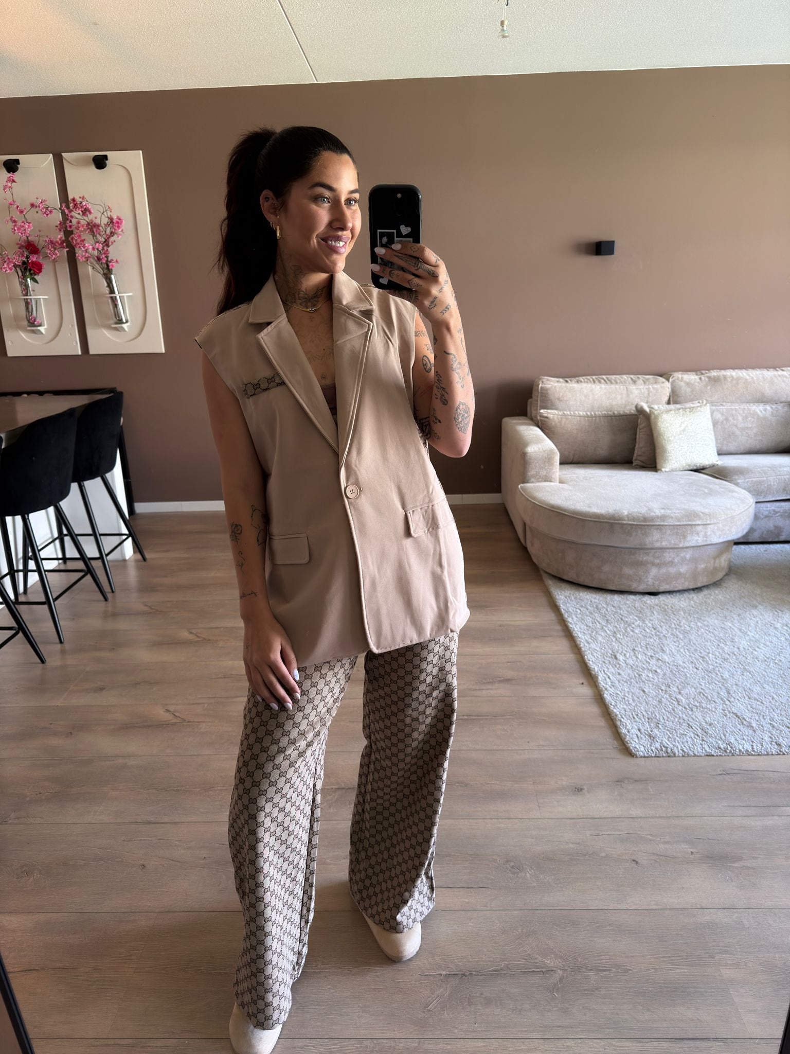 Jaydi choice gilet - beige