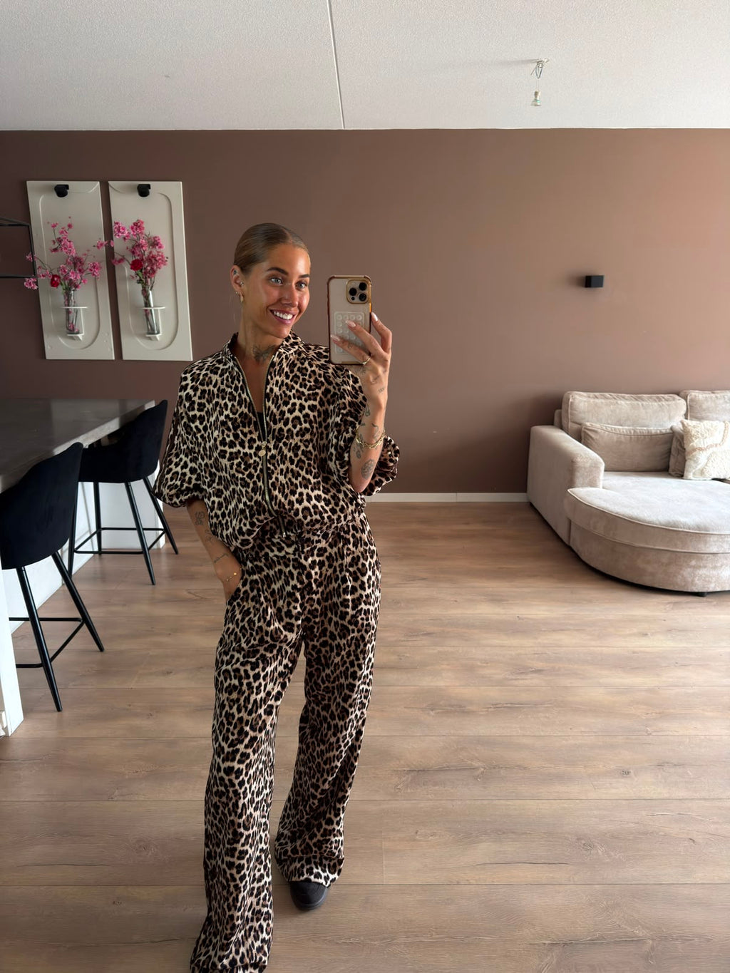Elise panter trouser