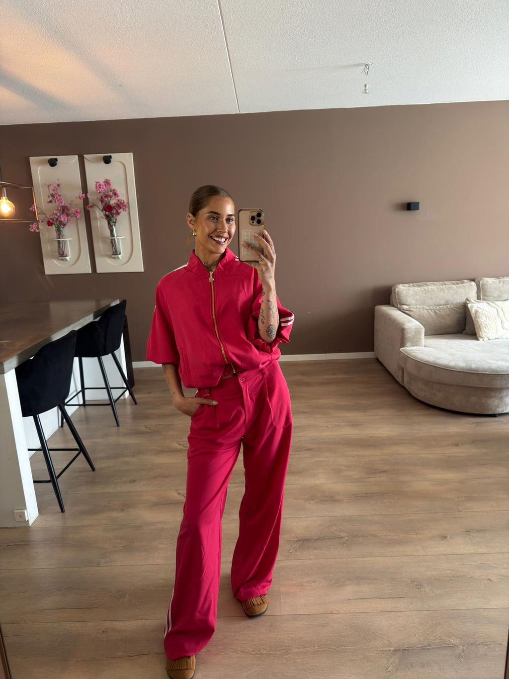 Elise trouser red