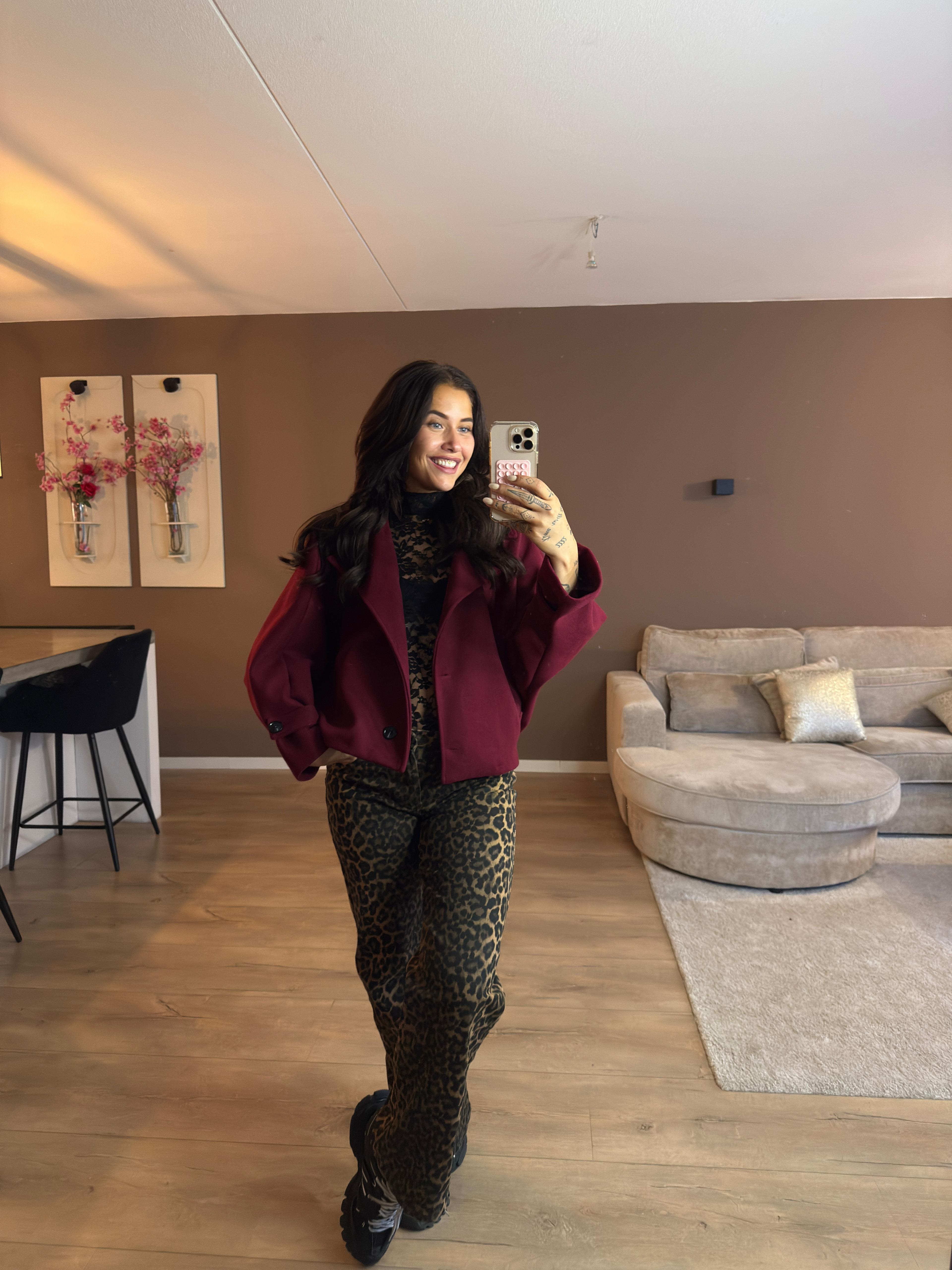Balloon jacket - Bordeaux