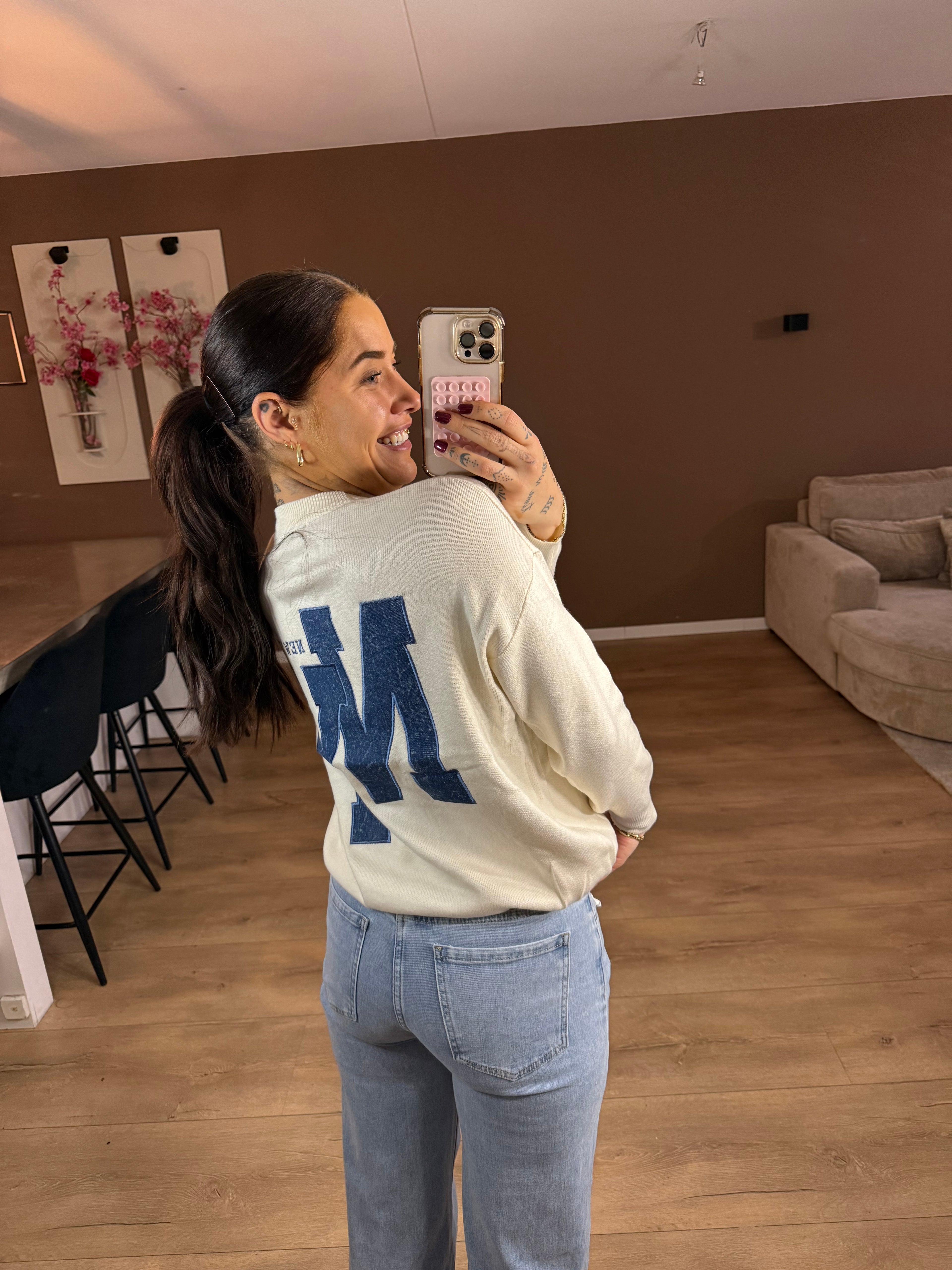 Ny knitwear jeans blue